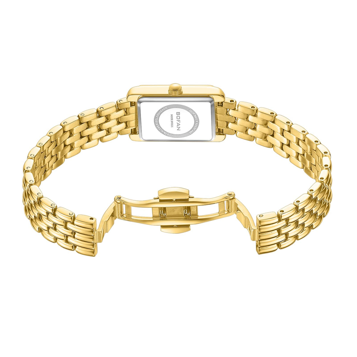 BOFAN Gold Watches for Women with Vintage Bracelet - BOFAN Official Imagery - 4