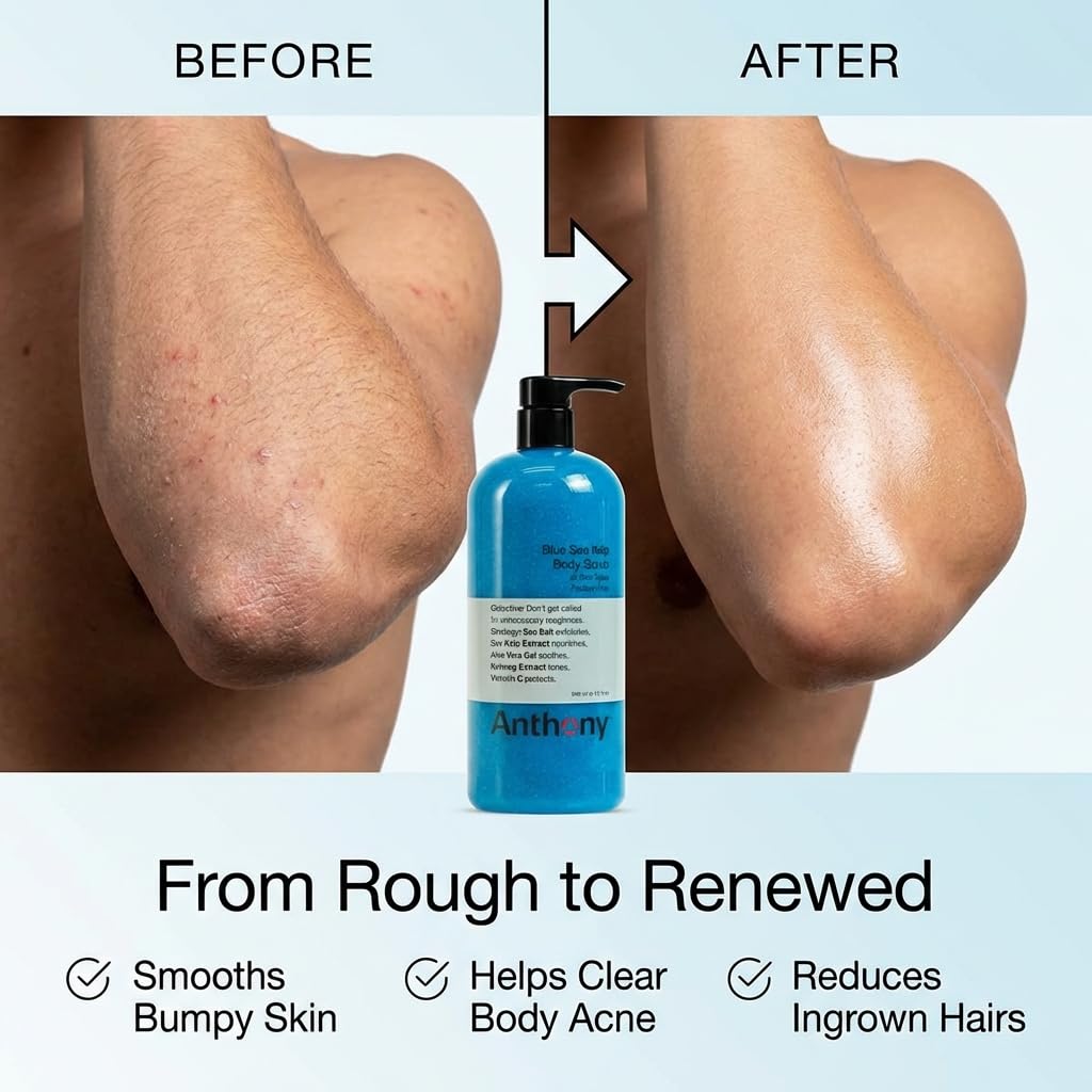 Anthony Exfoliating Body Scrub, 32 Fl Oz - Anthony Official Product View 4