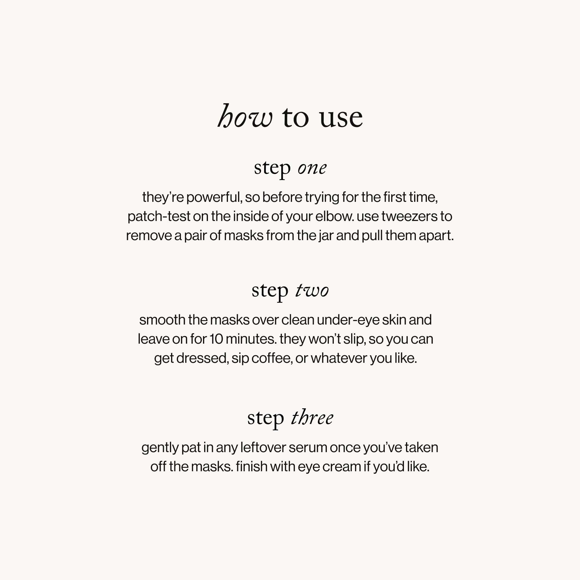 goop Beauty Eye Masks for Puffy Eyes - goop Official Product View 7