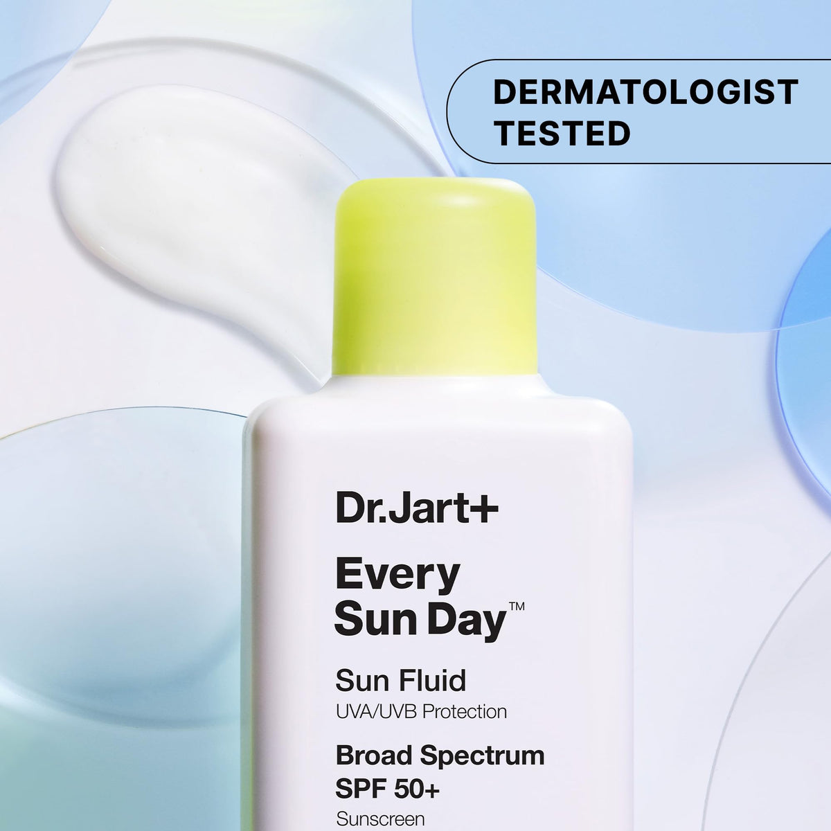 Dr Jart Every Sun Day Sun Fluid Korean Sunscreen SPF 50 for - Premium Selection Official Imagery - 4
