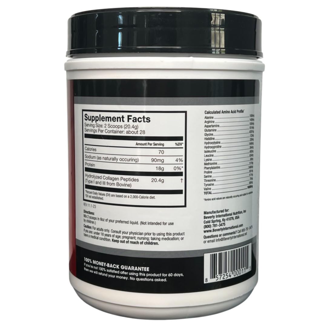 Beverly International Collagen Peptides Protein Powder - Beverly International Official Imagery - 4