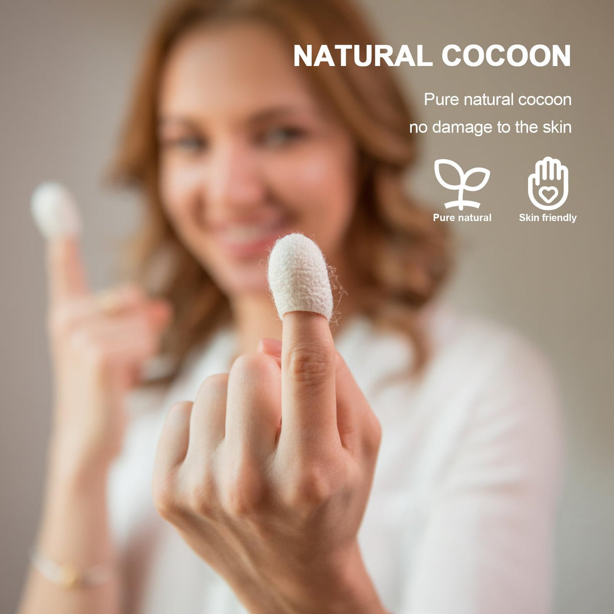 Natural Silkworm Face Wash Balls Organic Facial Cleaning - PLAFOPE Official Imagery - 6