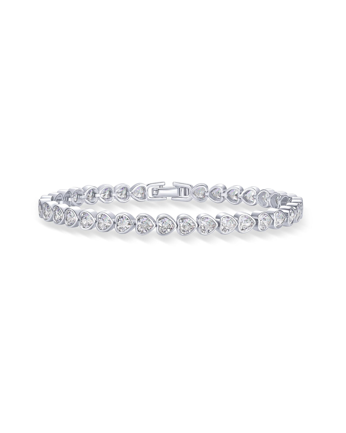 PAVOI 14K Gold Plated Tennis Bracelets for Women Bezel Set - PAVOI Official Imagery - 8