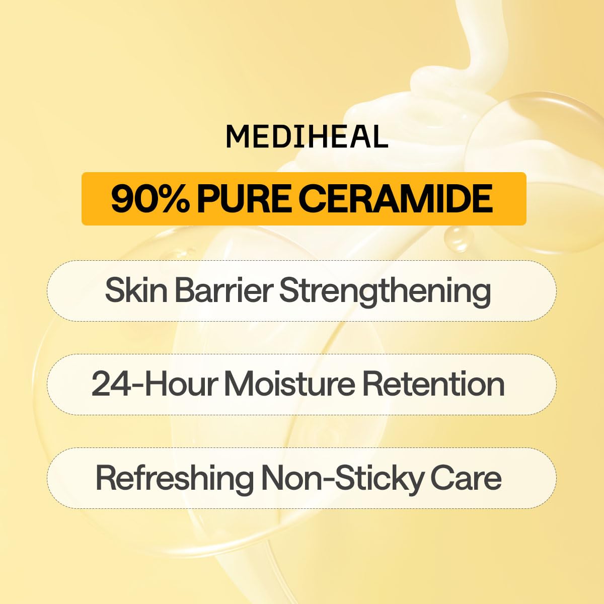 MEDIHEAL Ceramide Essential Face Sheet Mask Moisture Barrier - MEDIHEAL Official Imagery - 3