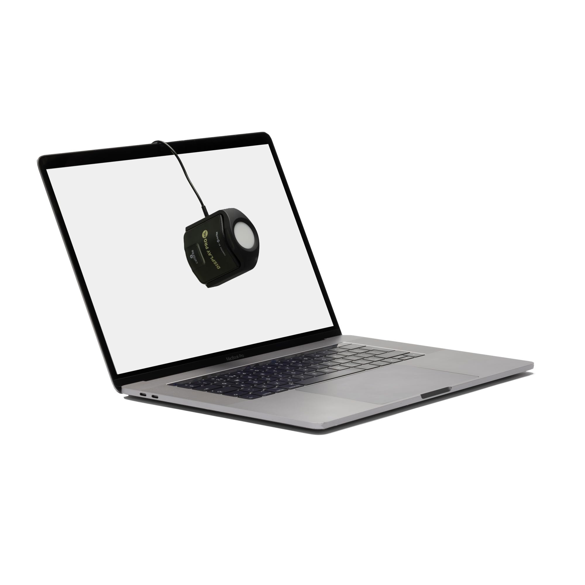 Calibrite Display Pro HL monitor calibration colorimeter for LCD, Mini LED, OLED screens with USB-C, measuring up to 3000 nits.