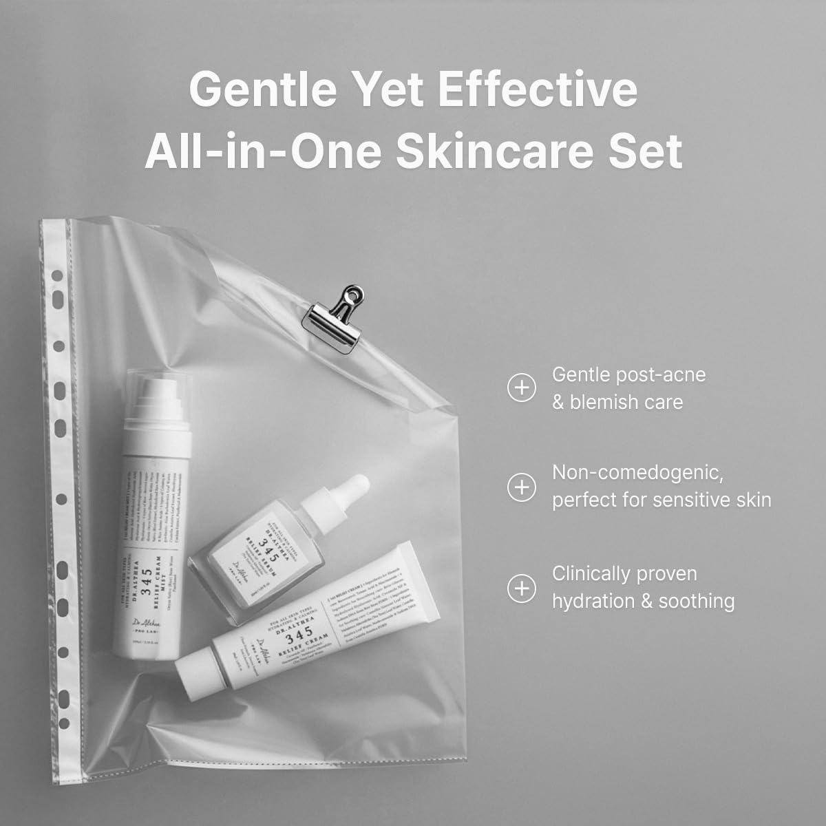 Dr.Althea 345 Relief Trio - Daily 3 Step Soothing & Blemish Care K - Dr.Althea Official Product View 3