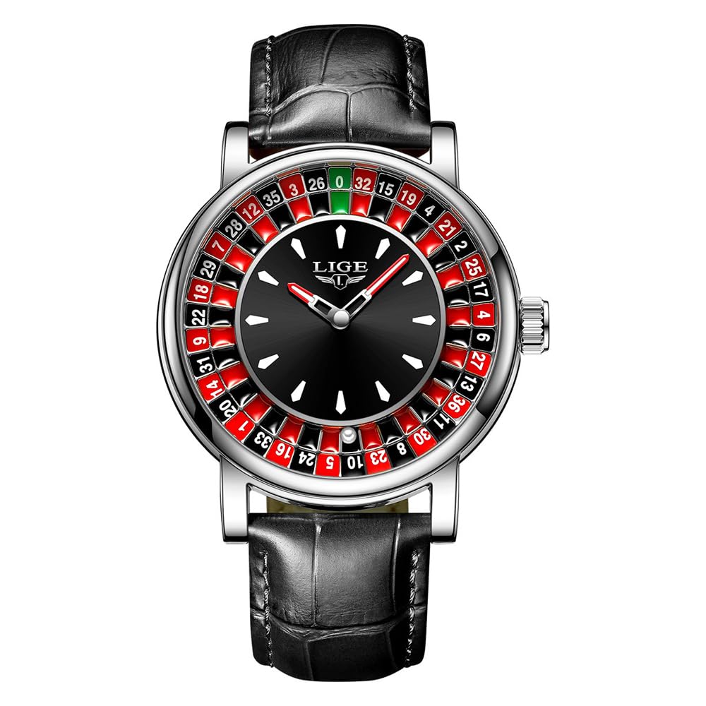 Unisex Simple Women Men Luminous Analog Quartz Wrist Watches - Product Imagery