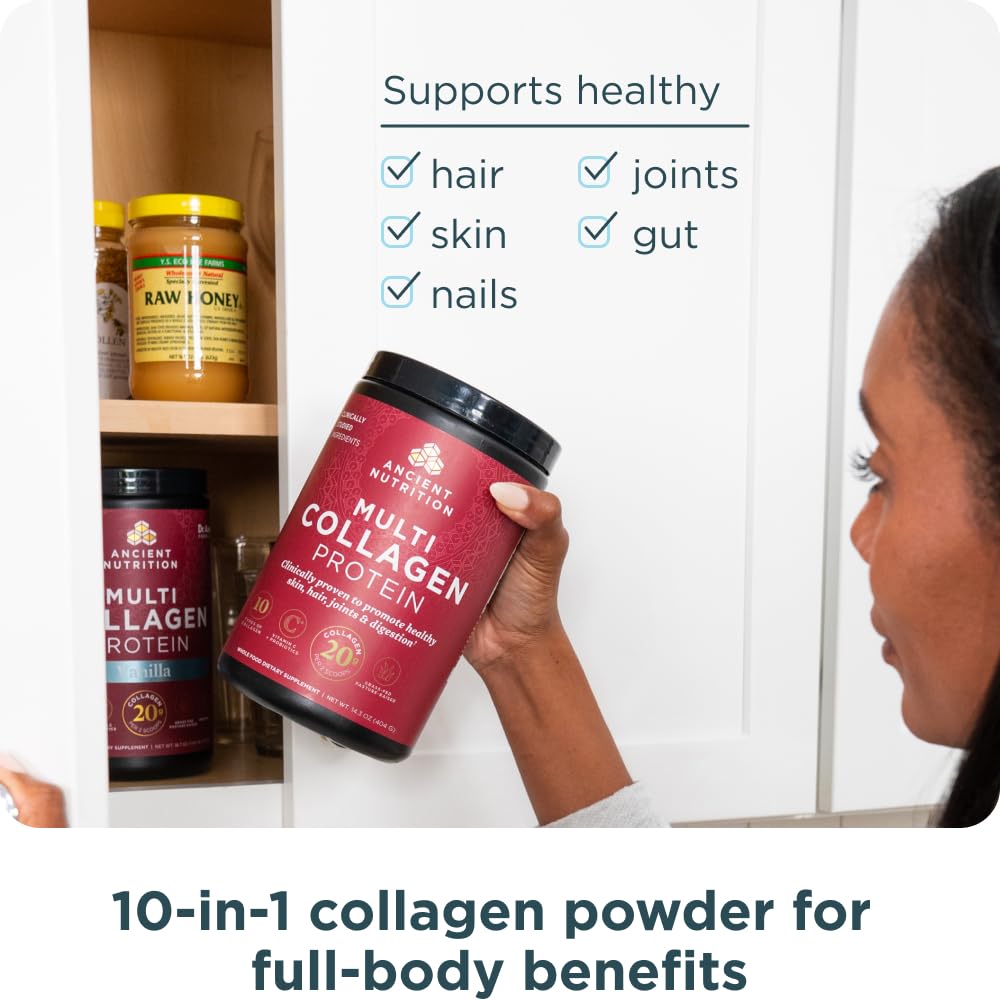 Ancient Nutrition Hydrolyzed Multi Collagen Peptides Powder - Ancient Nutrition Official Imagery - 7