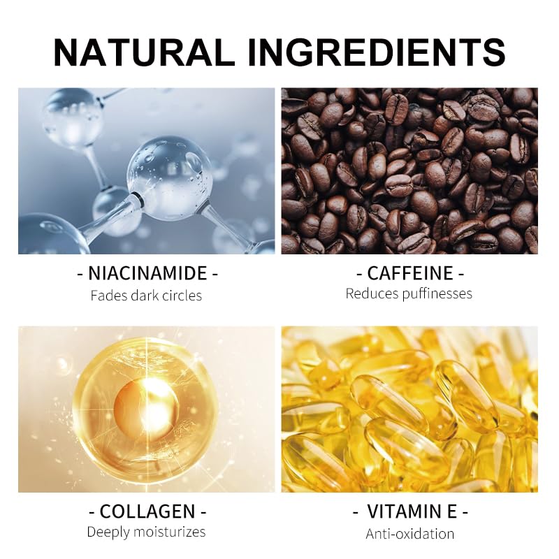 SORYA Caffeine Eye Cream for Dark Circles & Puffiness - Product Imagery