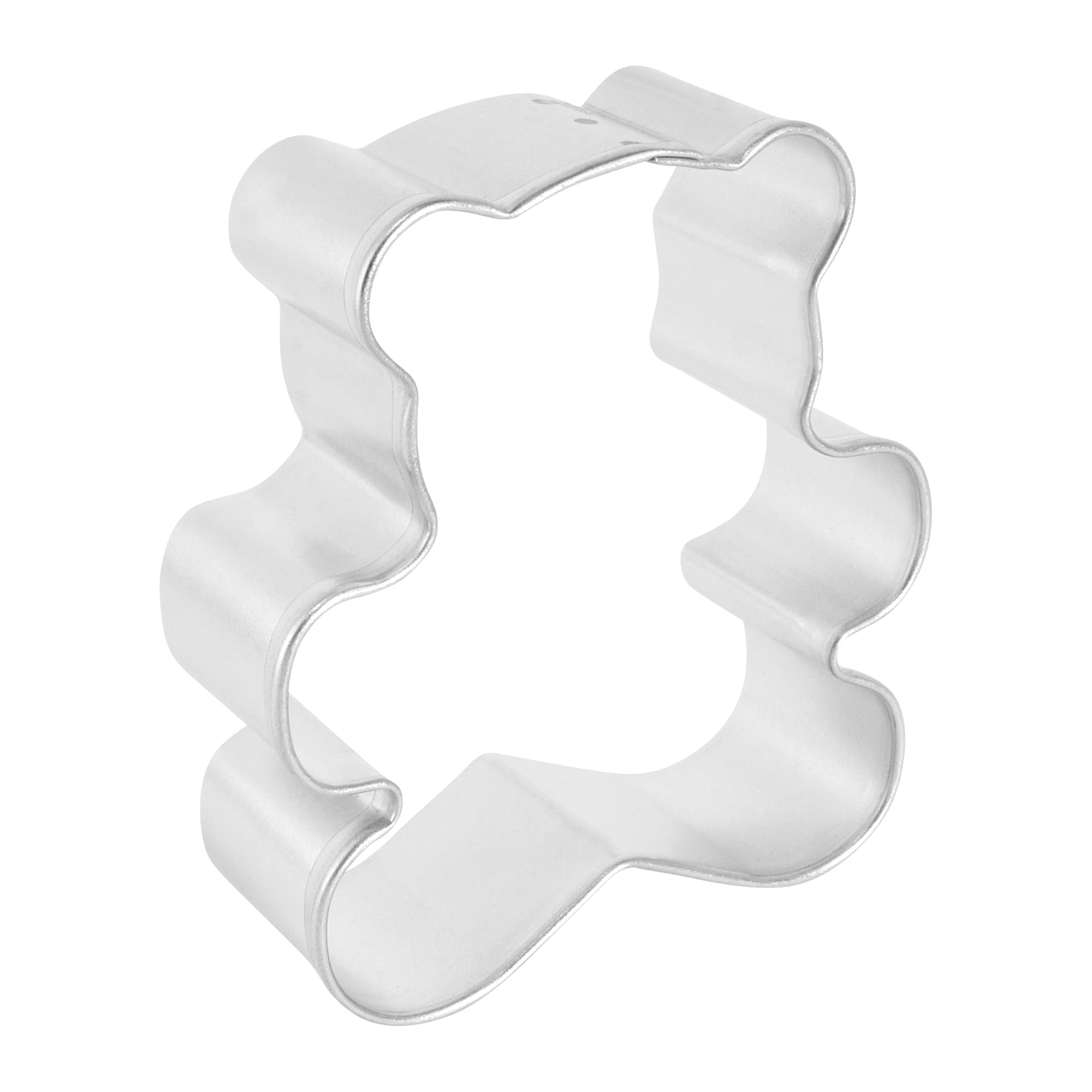 R&M Teddy Bear 3" Cookie Cutter in Durable, Economical, Tinplated Stee - View 3