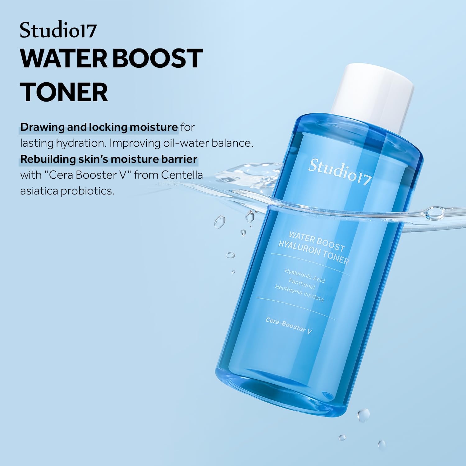 Studio17 Waterboost Hyaluronic Acid Toner 10.14 fl.oz. - STUDIO17