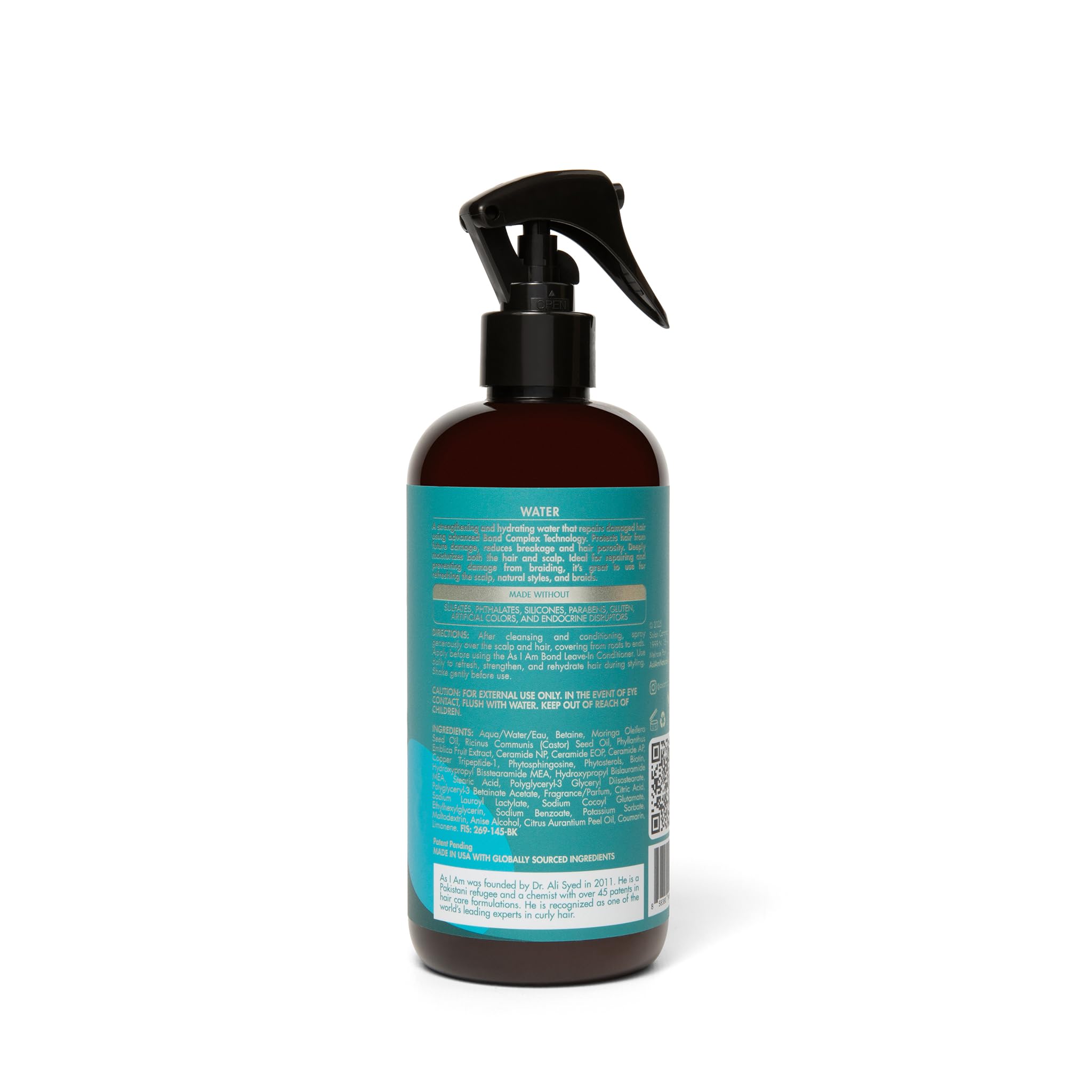 As I Am Bond Water - with Moringa & Amla & & Ceramides Hair - As I Am Official Product View 4