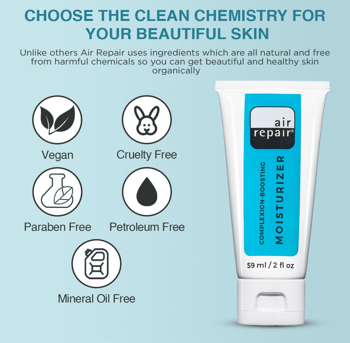 Air Repair Complexion Boosting Moisturizer - Air Repair Skincare Official Imagery - 4