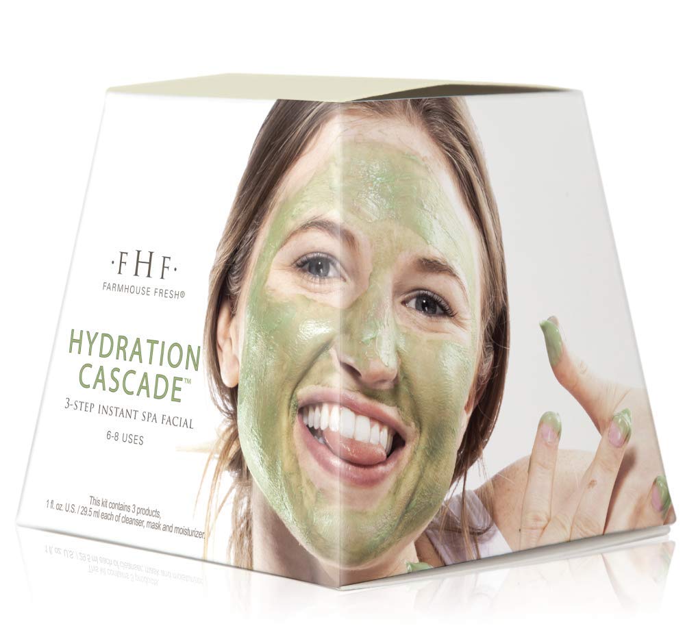 FarmHouse Fresh Hydration Cascade 3 step Instant Spa Facial - Premium Selection Official Imagery - 4