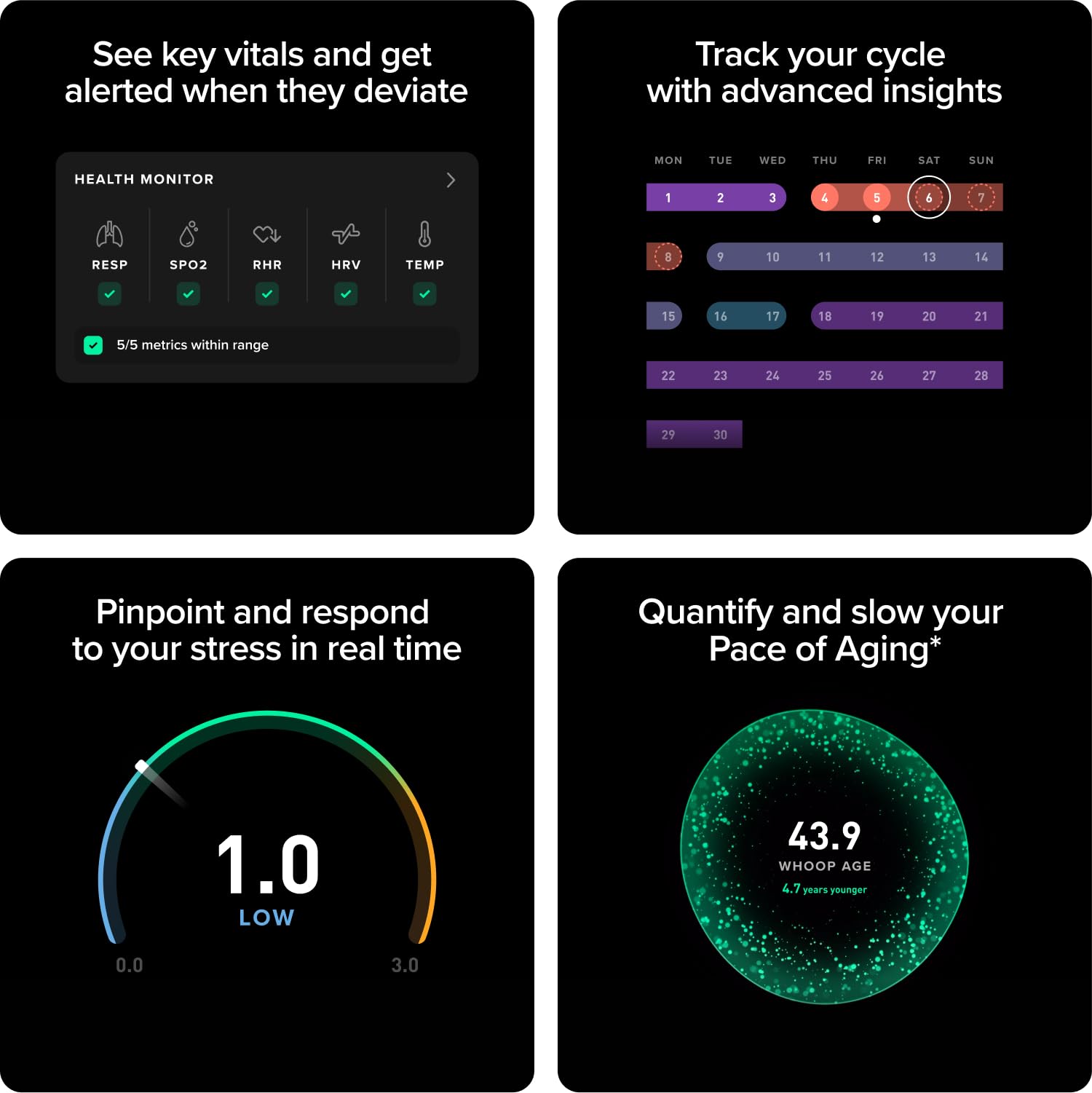 WHOOP 5.0/MG Activity Tracker - 12 Month Membership - Health and Fitne - View 2