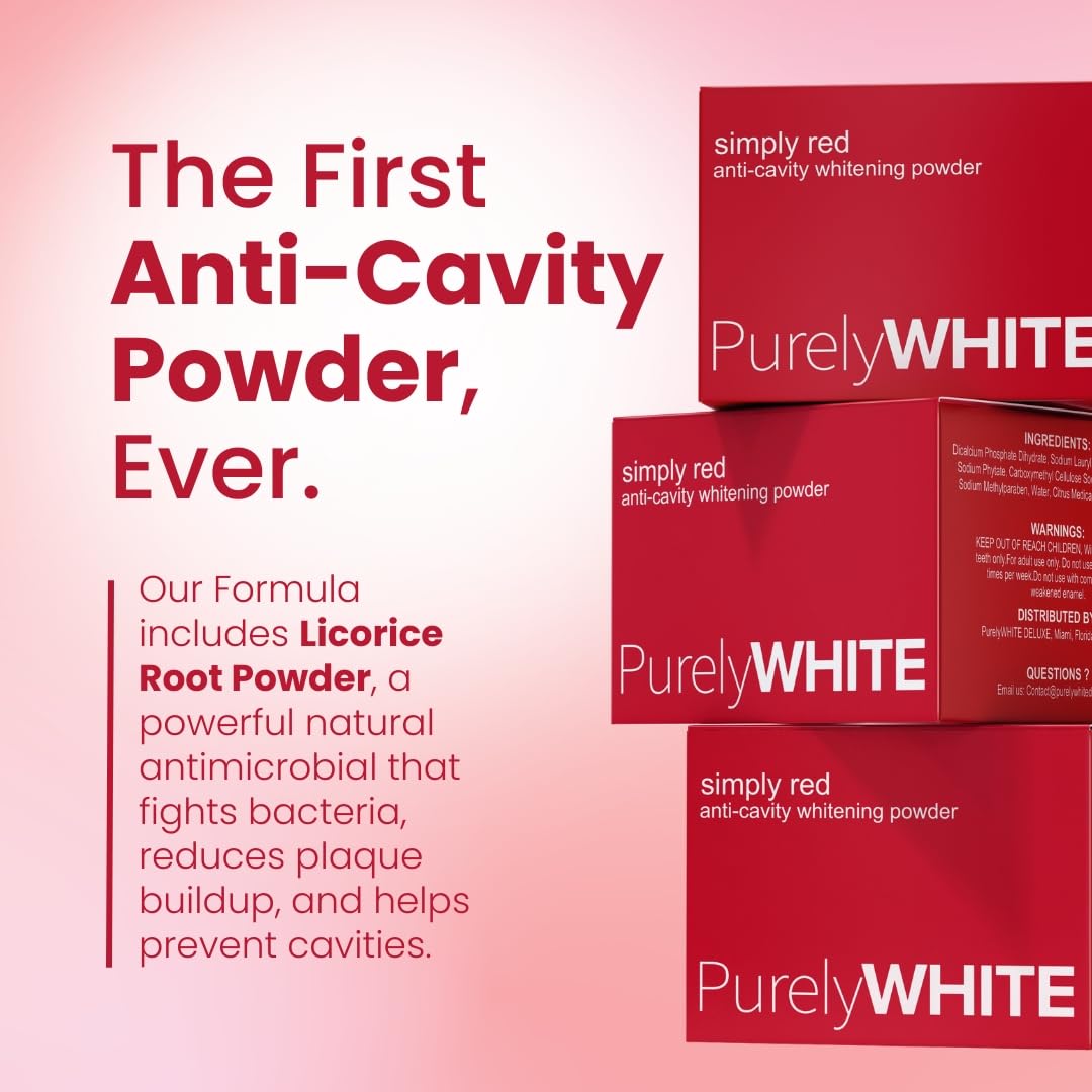 PurelyWHITE DELUXE, Updated Design Anti-Cavity Whitening Powder - Remo - View 3