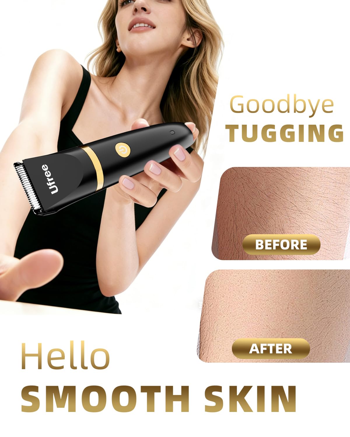 Ufree 3 in 1 Bikini Trimmer Electric Razors for Women Gifts - Ufree Official Imagery - 5