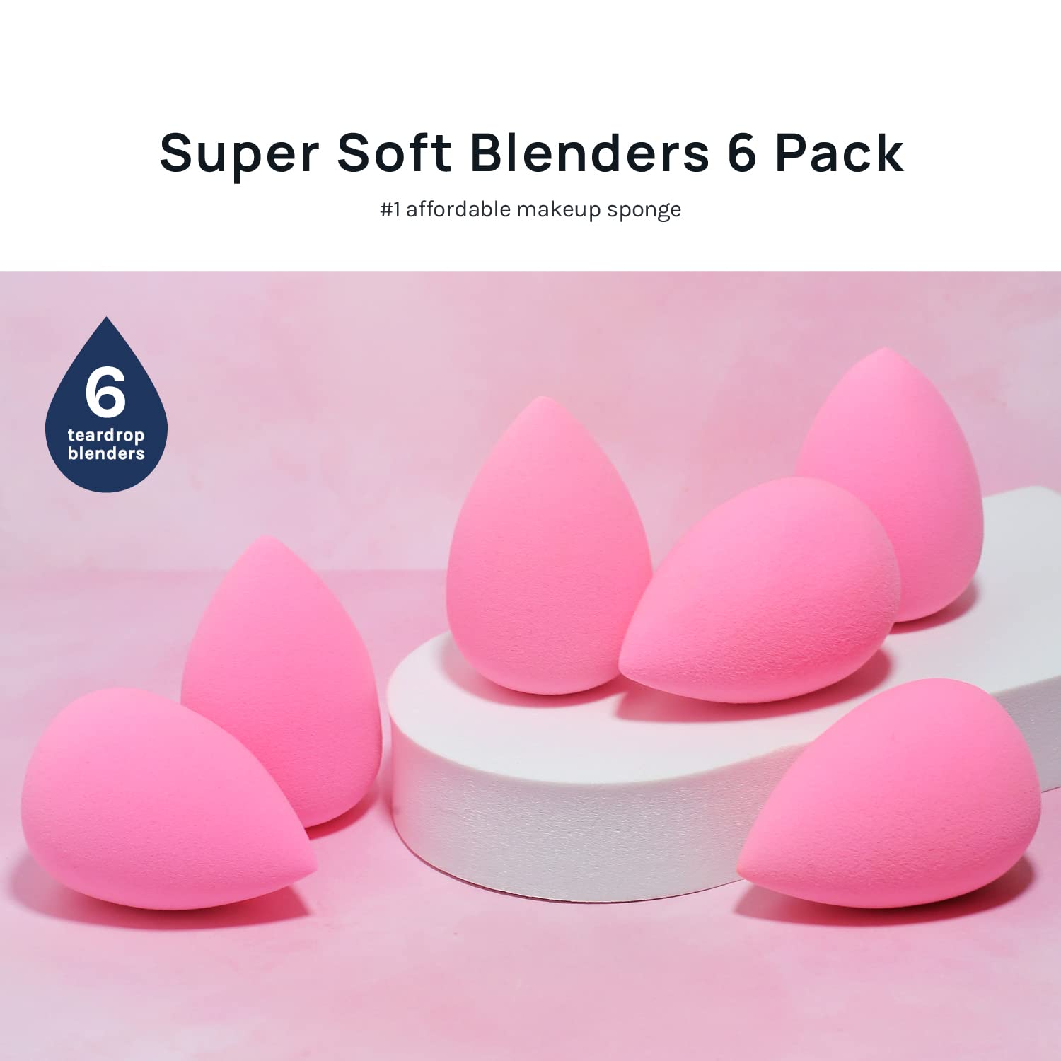AOA Studio Collection makeup Sponge Set Latex Free and High-de... - AOA STUDIO Official Product View 4