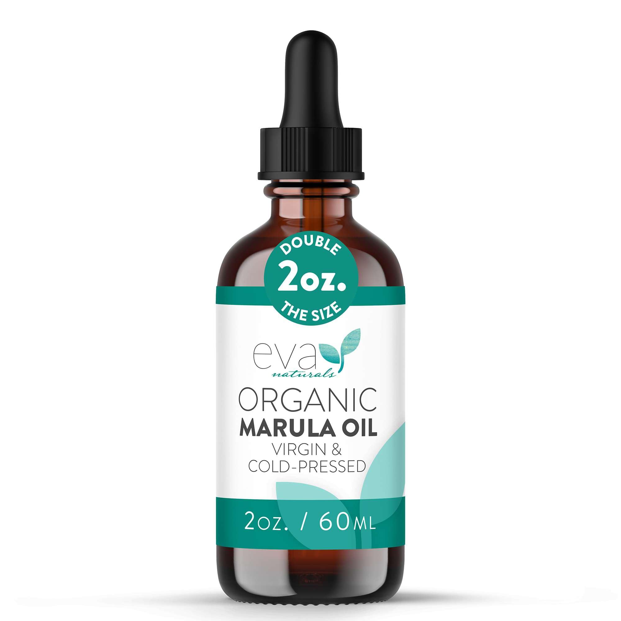 Eva Naturals 100% Pure Cold Pressed Marula Oil for Face, Hair, Body, Beard - Eva Naturals Official Product View 2