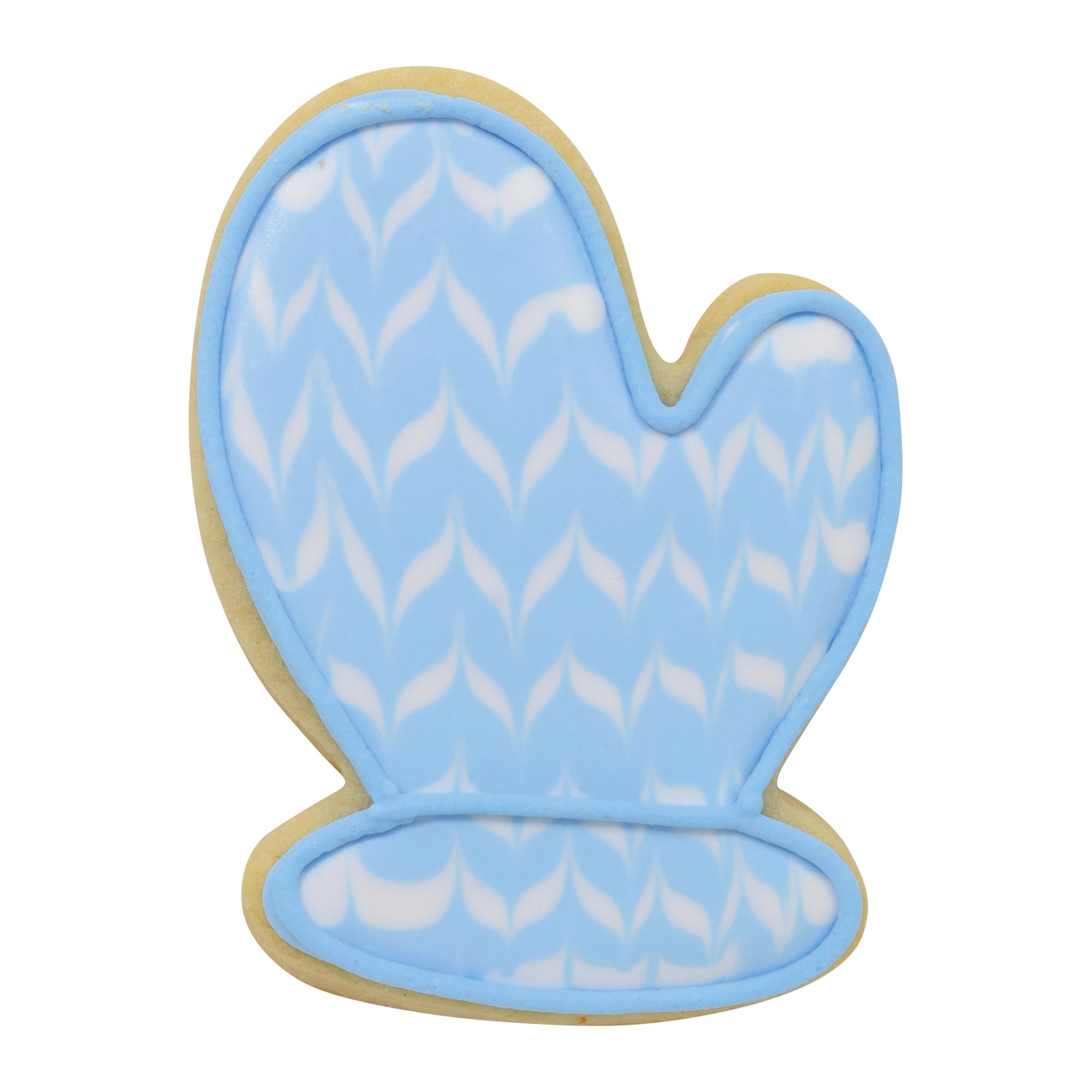 R&M Mitten 3.5" Cookie Cutter Blue – Perfect for Holiday Baking, Craft - View 5