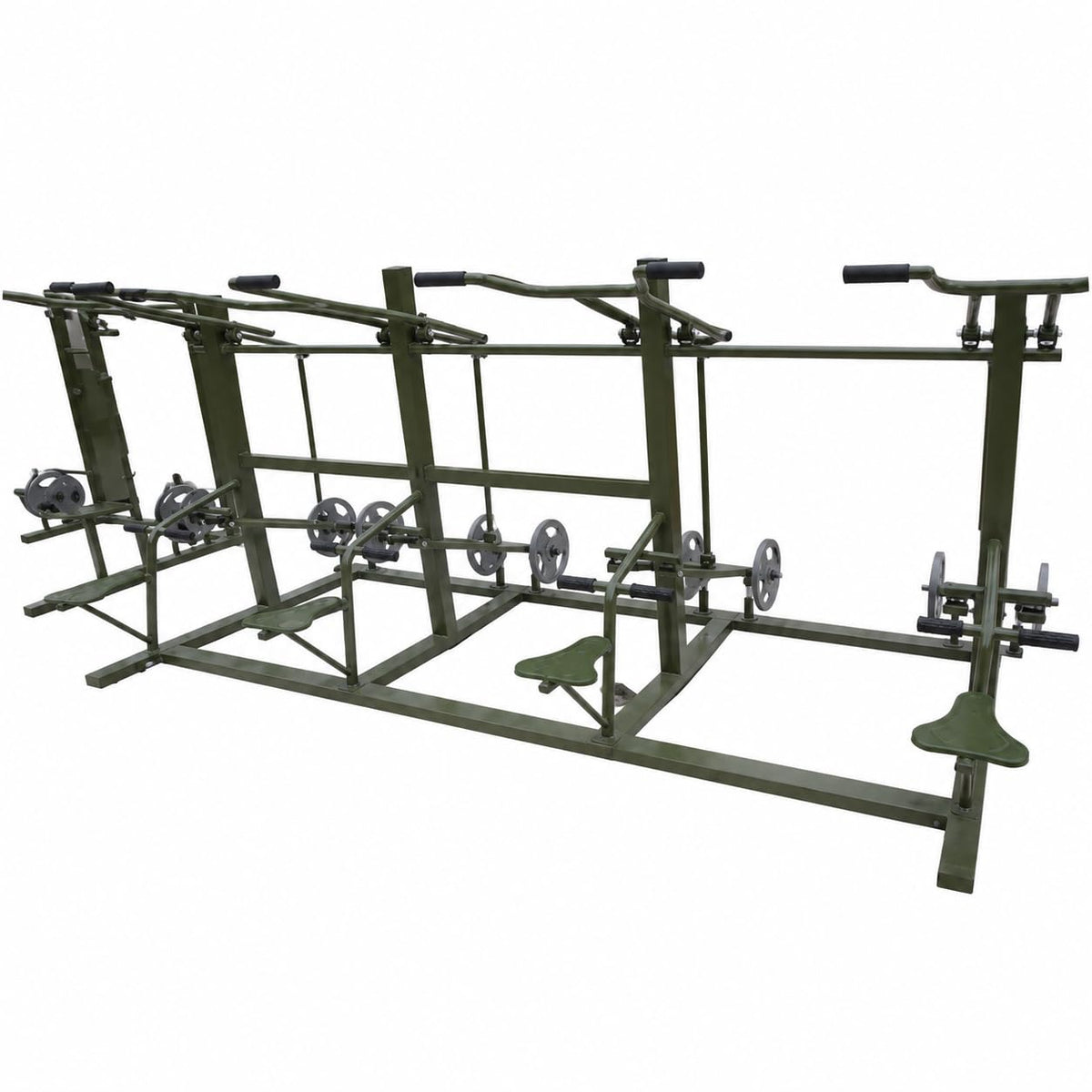 Outdoor Fitness Equipment Steel Calisthenics Frame - Yunmeryker Official Imagery - 1