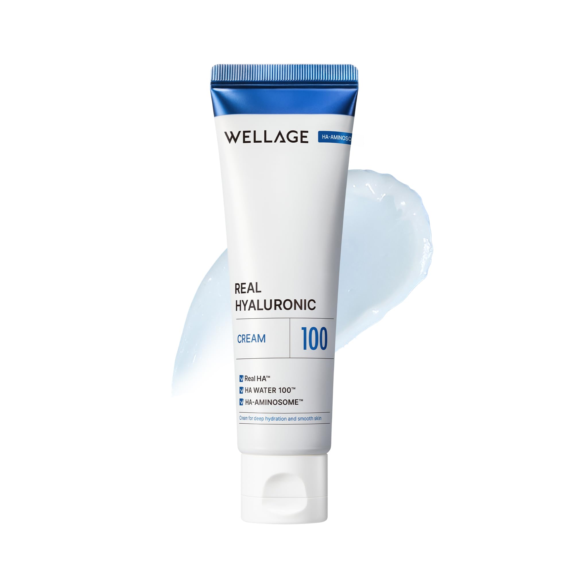 WELLAGE Real Hyaluronic Cream 100 Pure Hyaluronic Acid - WELLAGE Official Imagery - 2