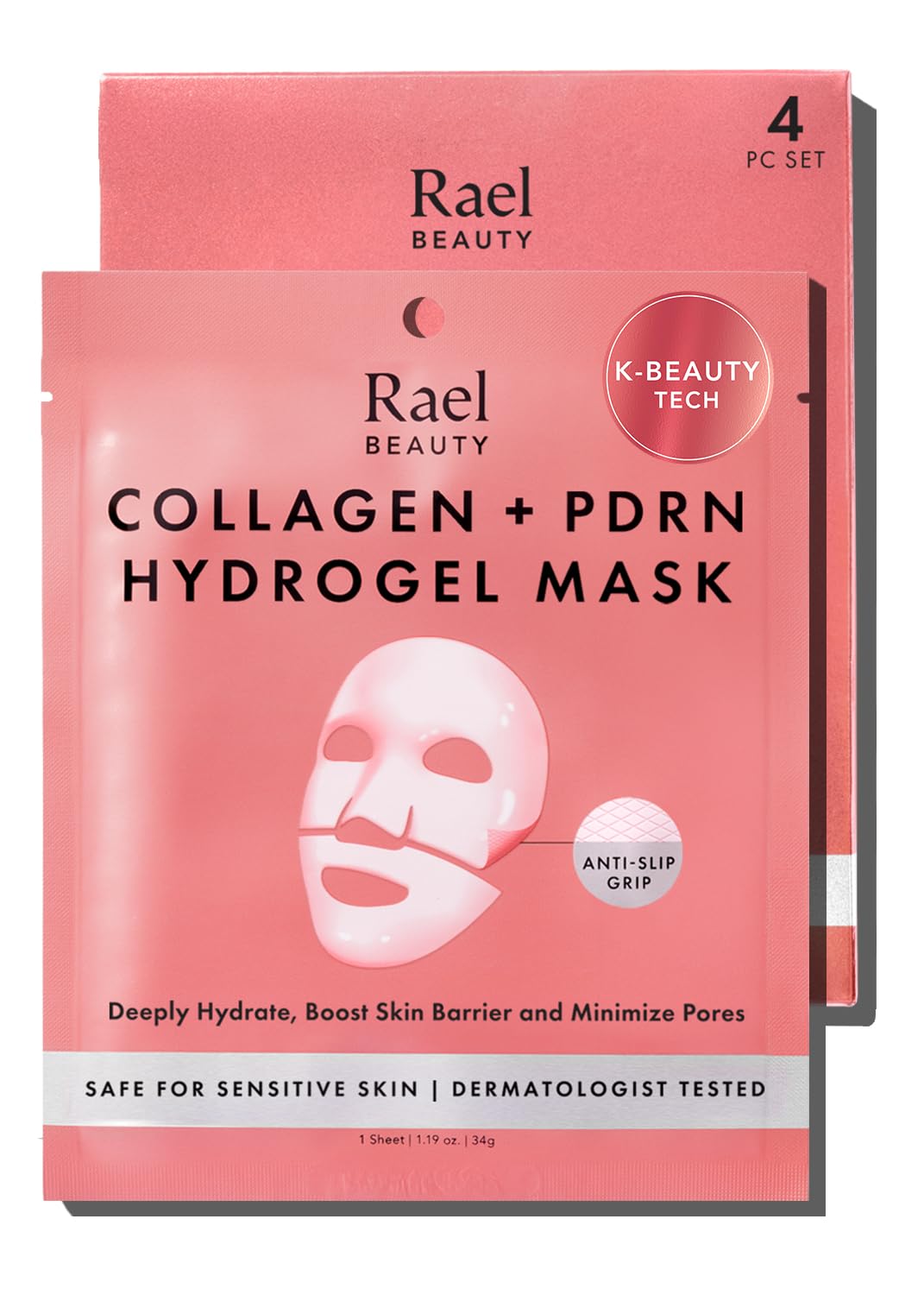 Rael Facial Masks Hydrating & Soothing Skincare Daily Beauty - Product Imagery