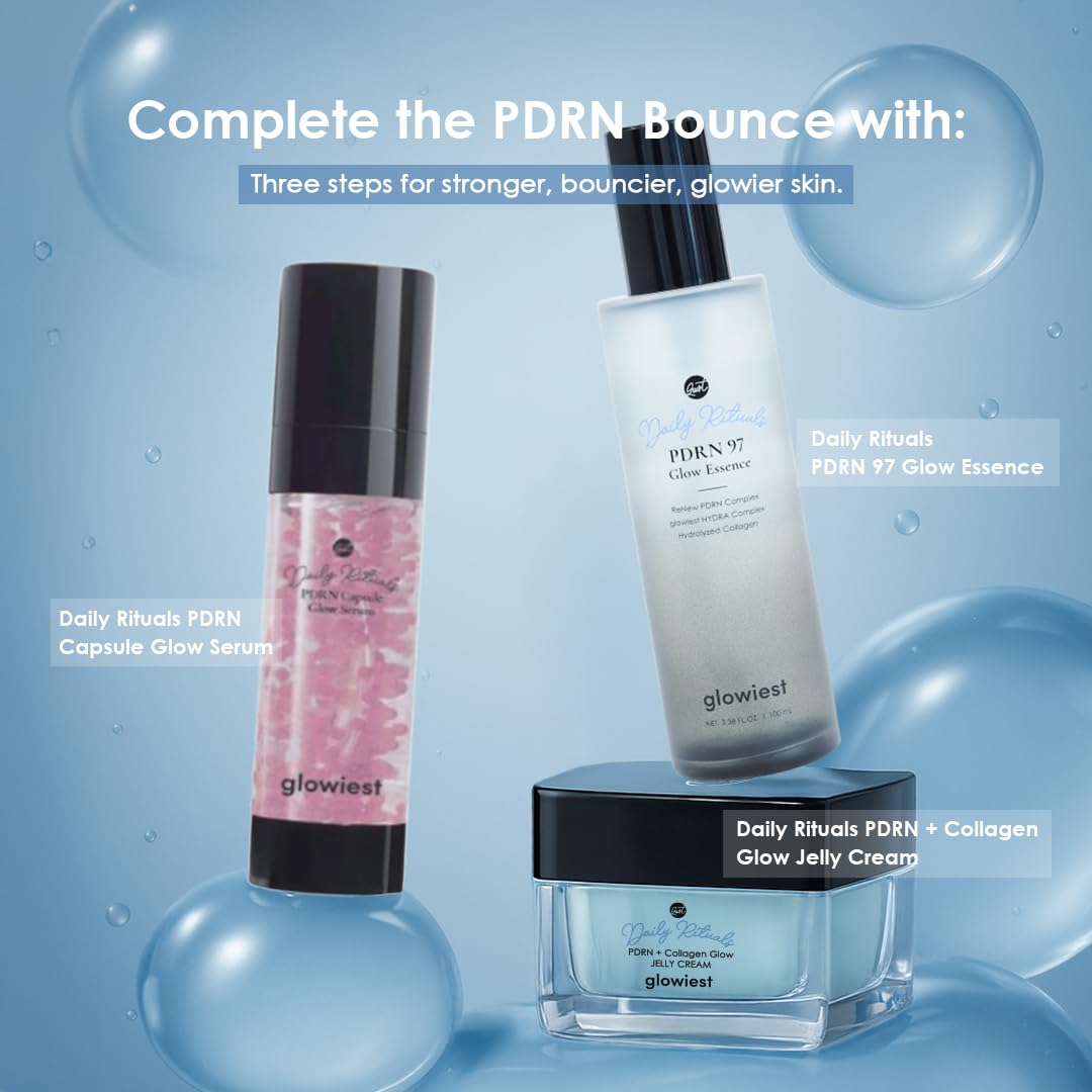 glowiest Daily Rituals PDRN + Collagen Glow Jelly Cream I Salmon - glowiest