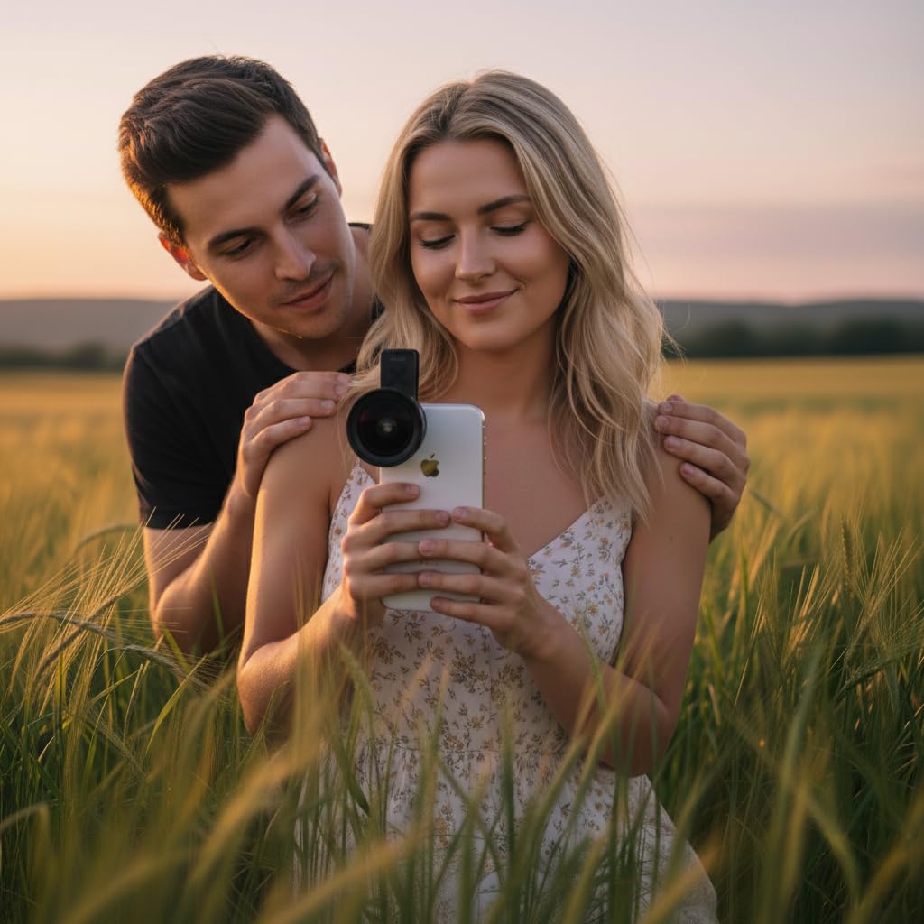 Xenvo Pro Lens Kit for iPhone and Android, Macro and Wide Angle Lens w - View 2