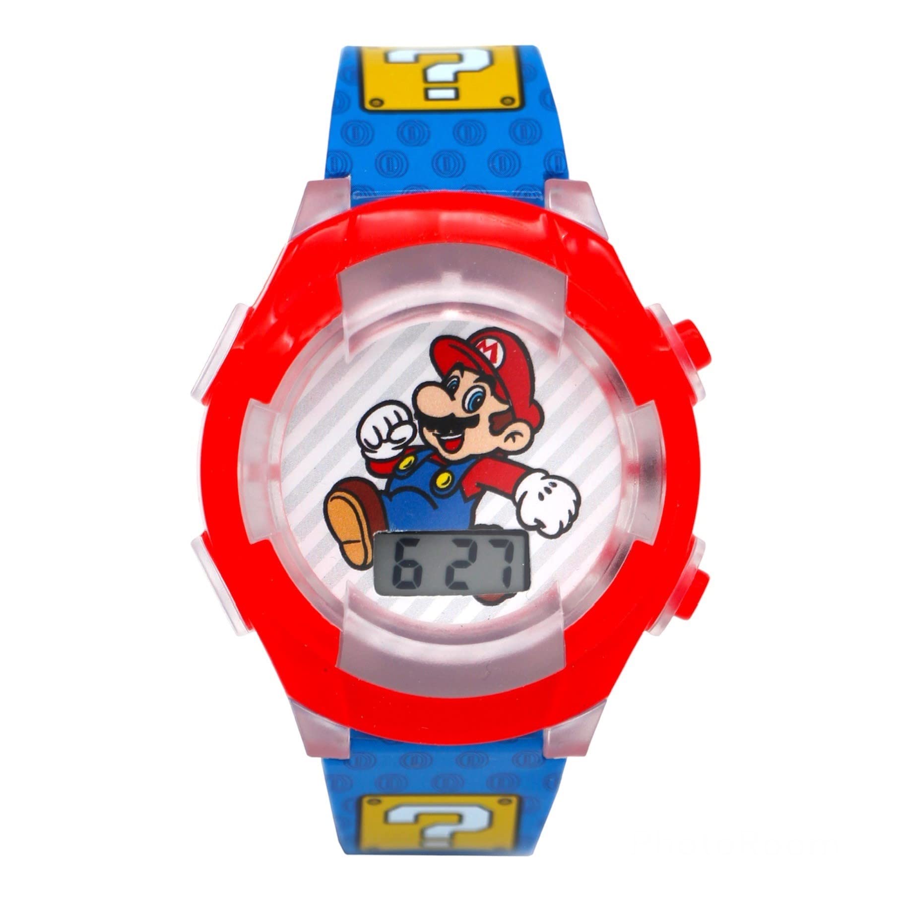 Accutime Super Mario Light-Up Digital Watch: Time for Adventures! - View 1