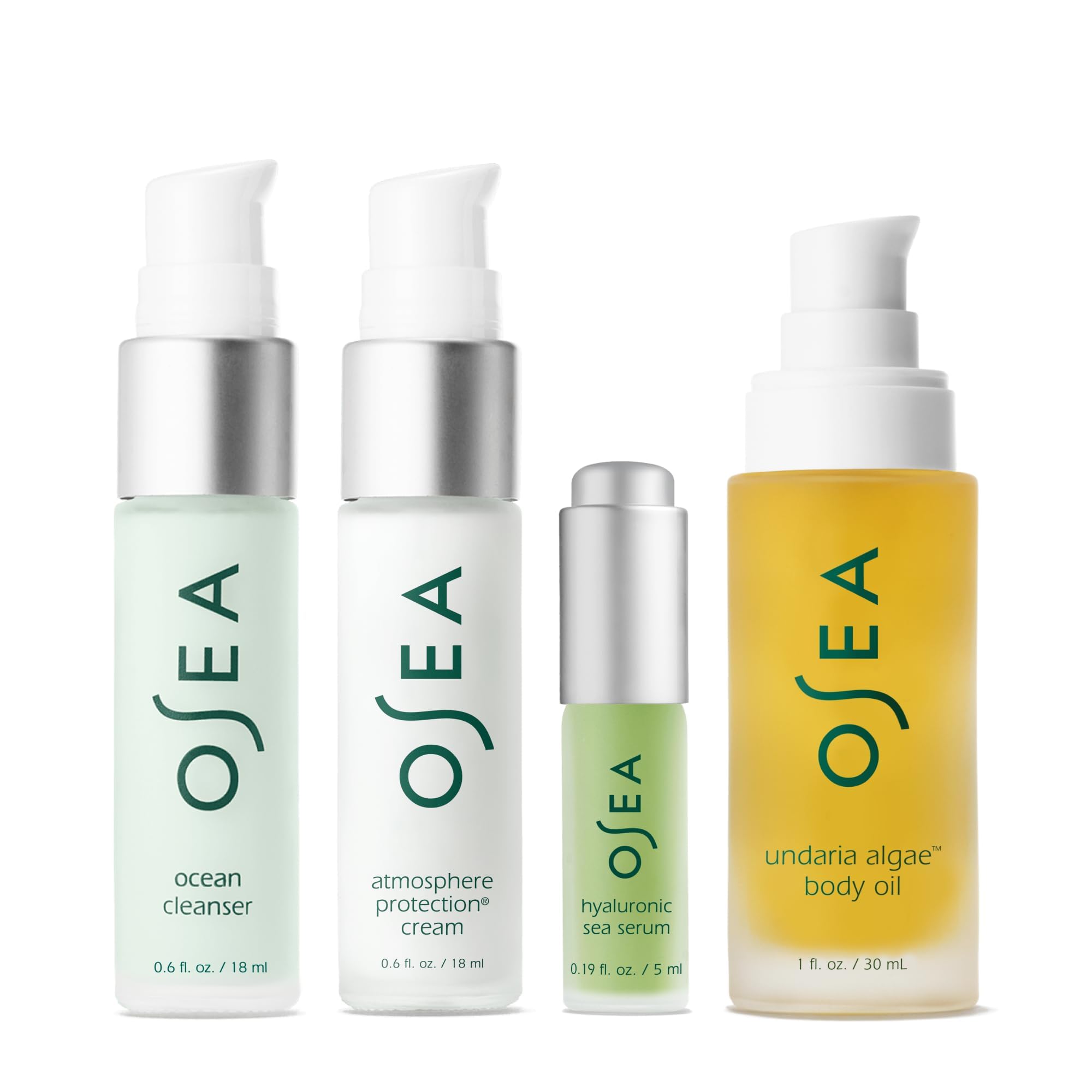 OSEA Face + Body Bestsellers, 4-Piece Skin Care Travel-friendly Set - OSEA Official Product View 3