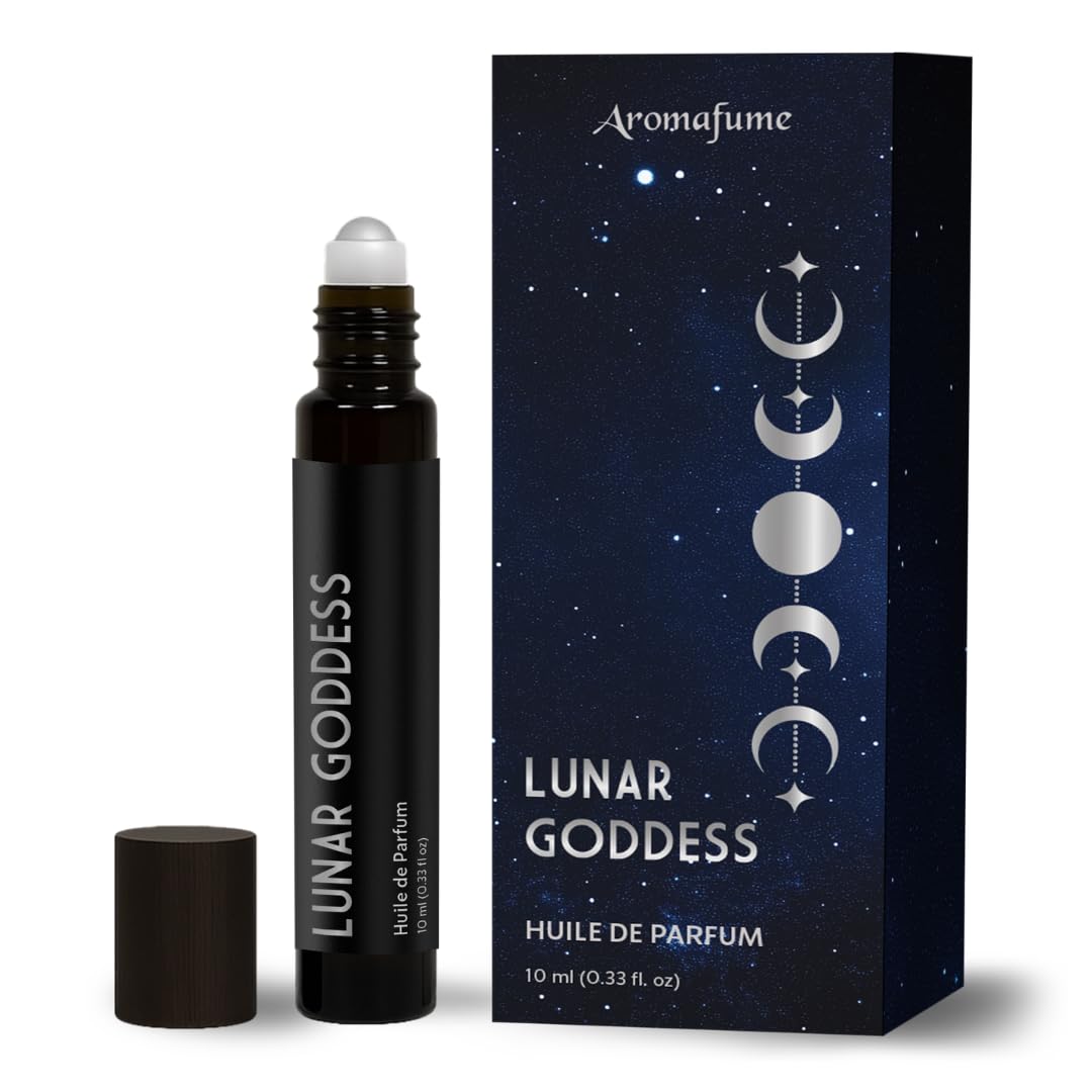 Aromafume Lunar Goddess Non Alcoholic Perfume Oil Roll-On, - Product Imagery