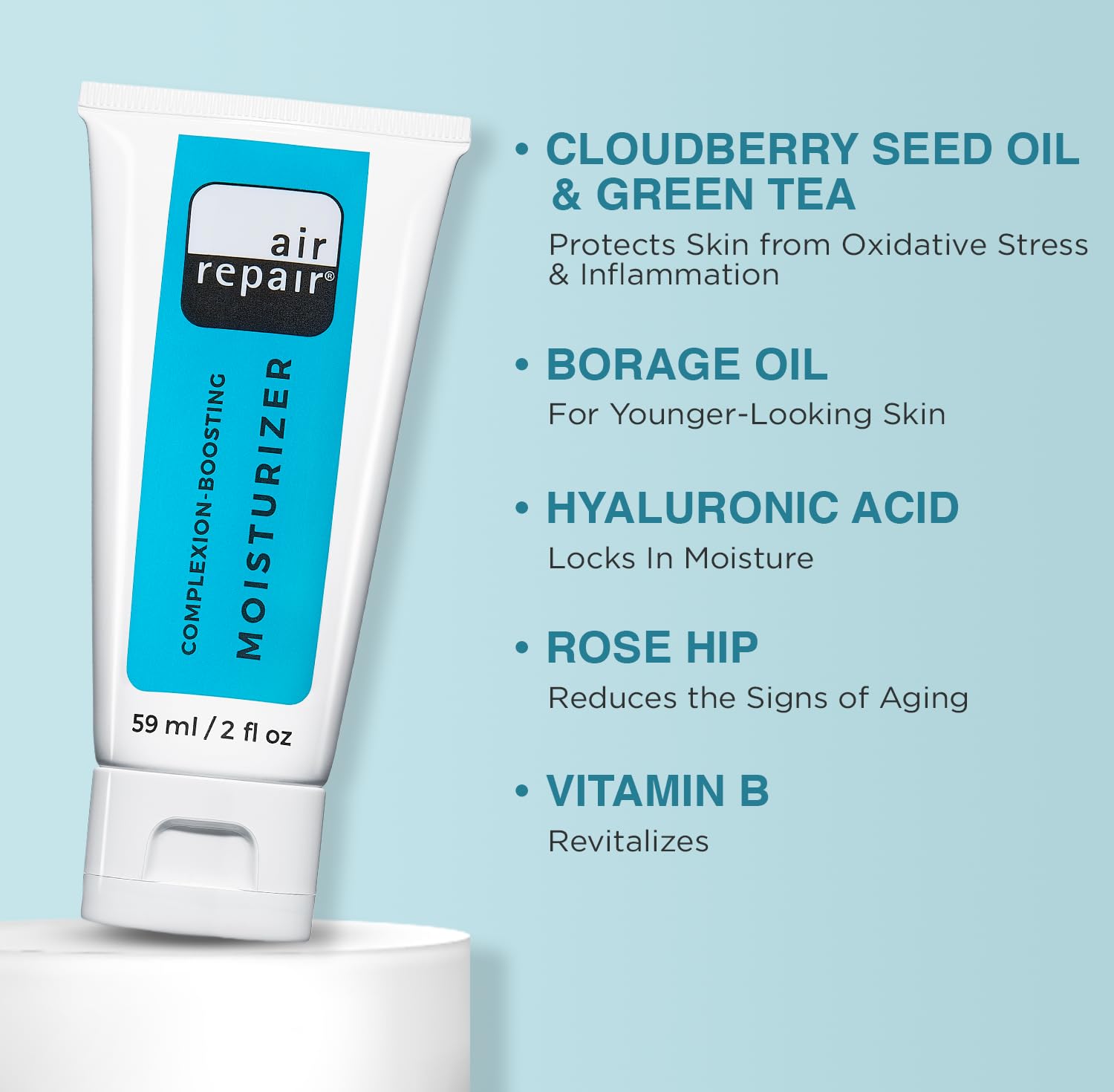 Air Repair Complexion Boosting Moisturizer - Air Repair Skincare Official Imagery - 6