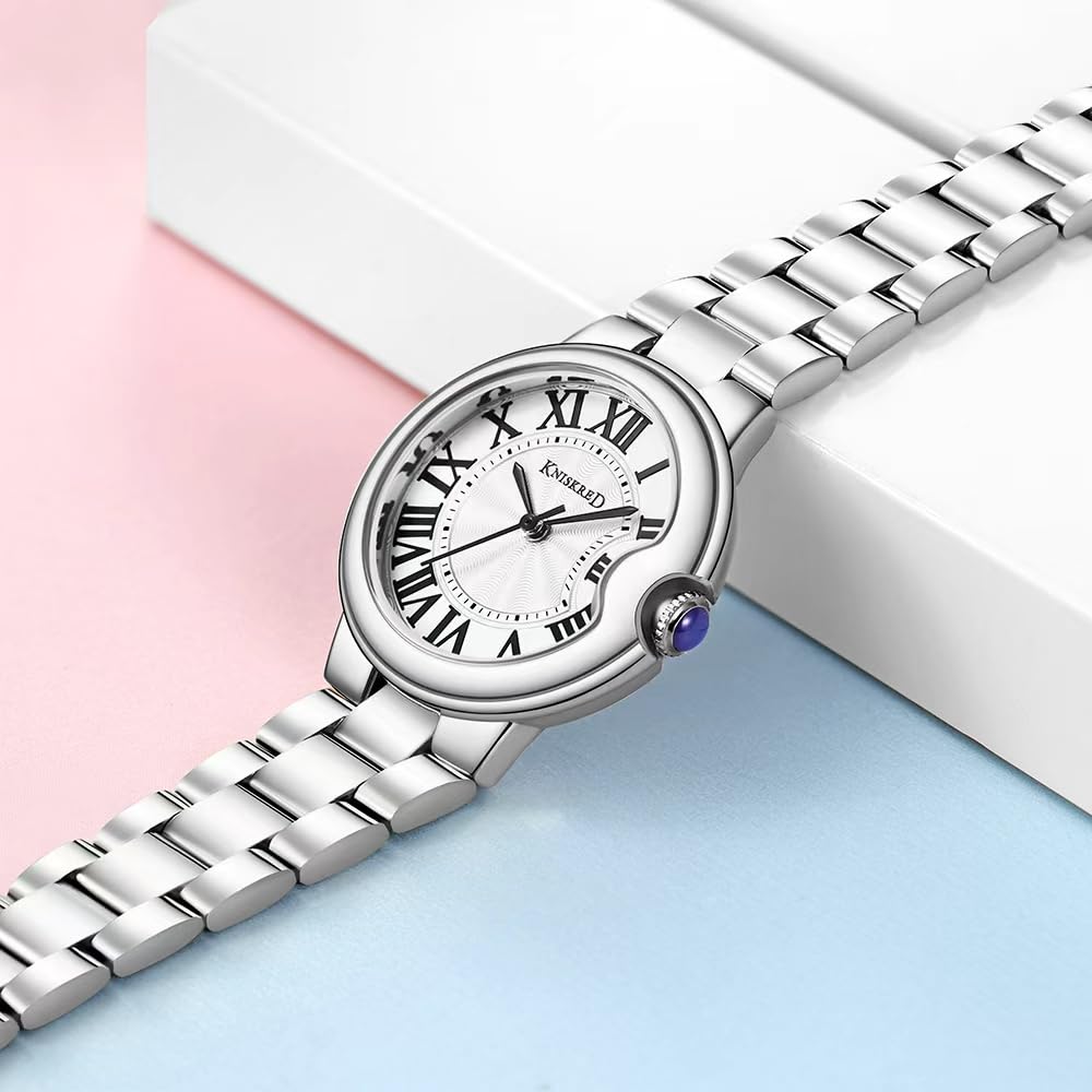 Classic Vintage Watch for Women Roman Numerals - KNISKRED Official Imagery - 5