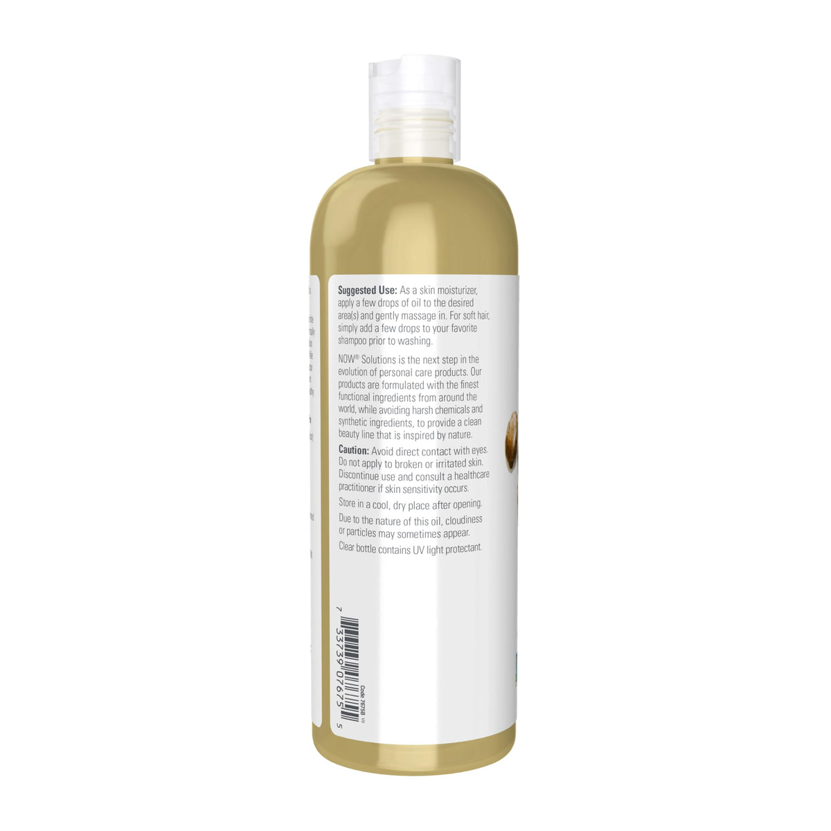 NOW Foods Solutions Castor Oil 100 Pure Versatile Skin Care - NOW Official Product Imagery - 4