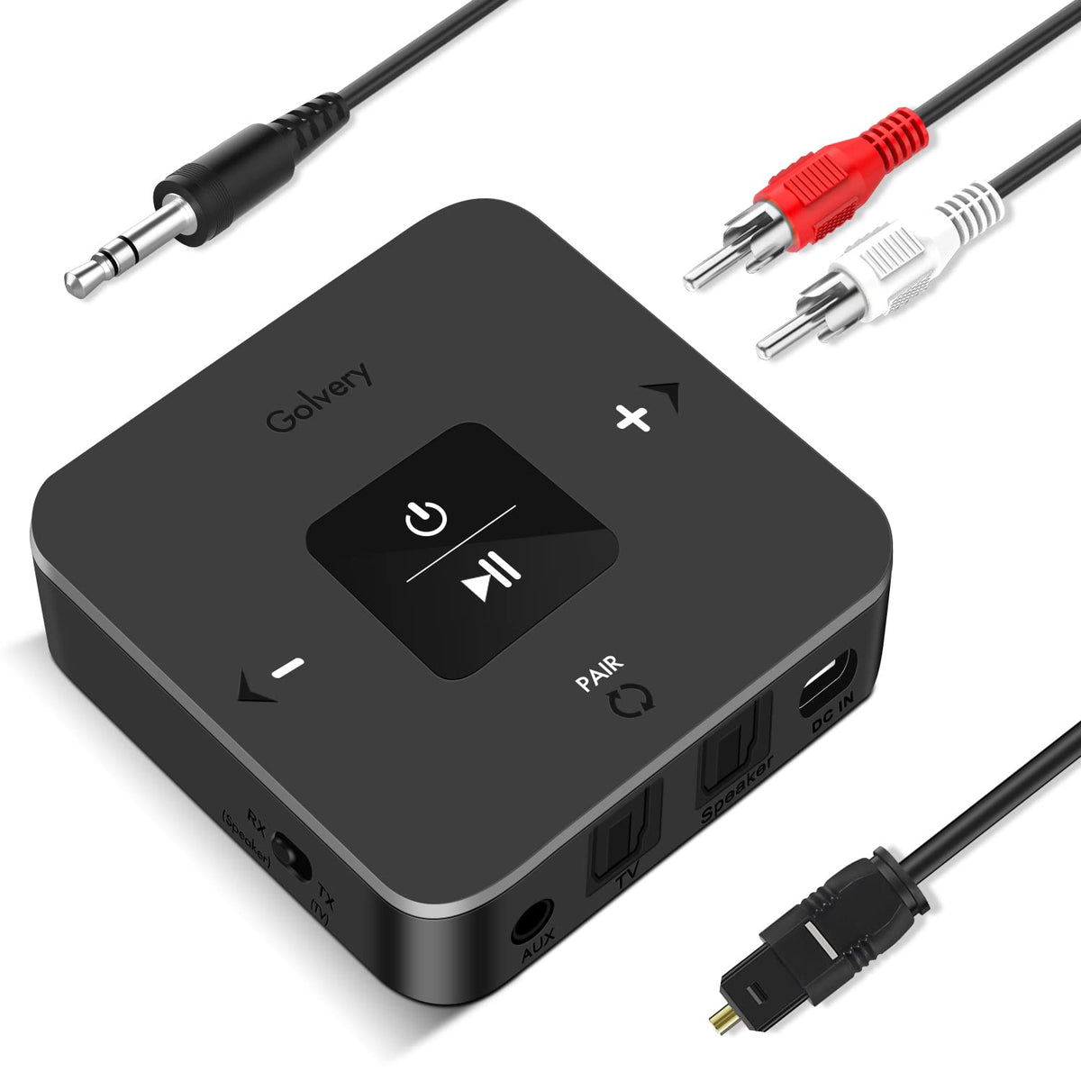 Bluetooth Transmitter Receiver for TV to Wireless Headphone - Golvery Official Imagery - 1