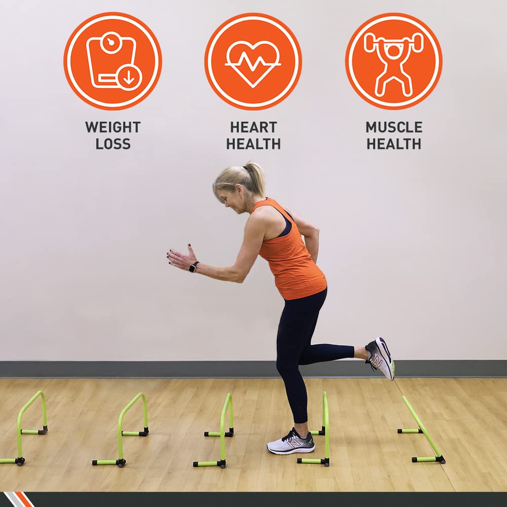 Body Sport Adjustable Athletic Speed Training Hurdles - Body Sport Official Imagery - 3