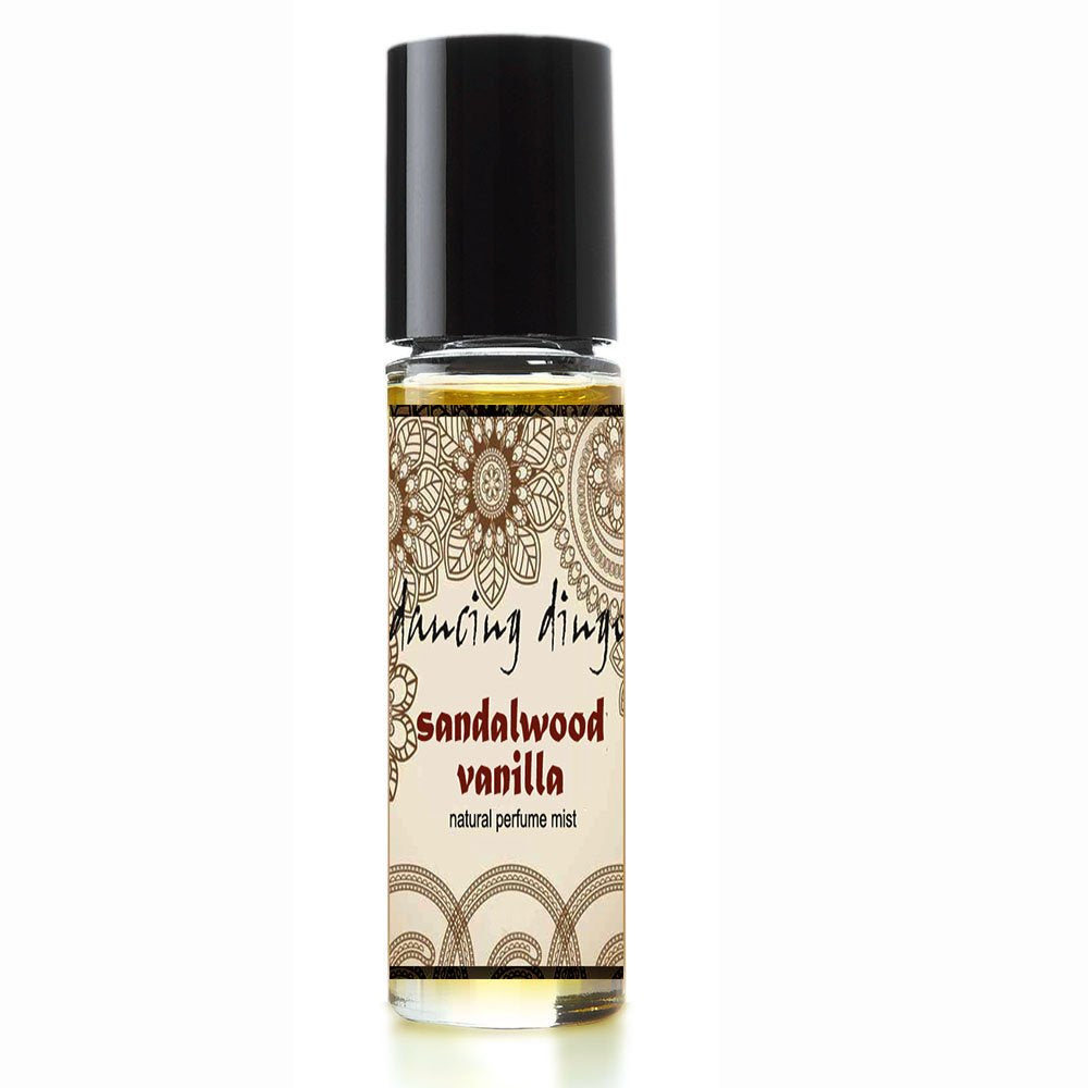Dancing Dingo Natural Perfume Sandalwood Vanilla - Product Imagery