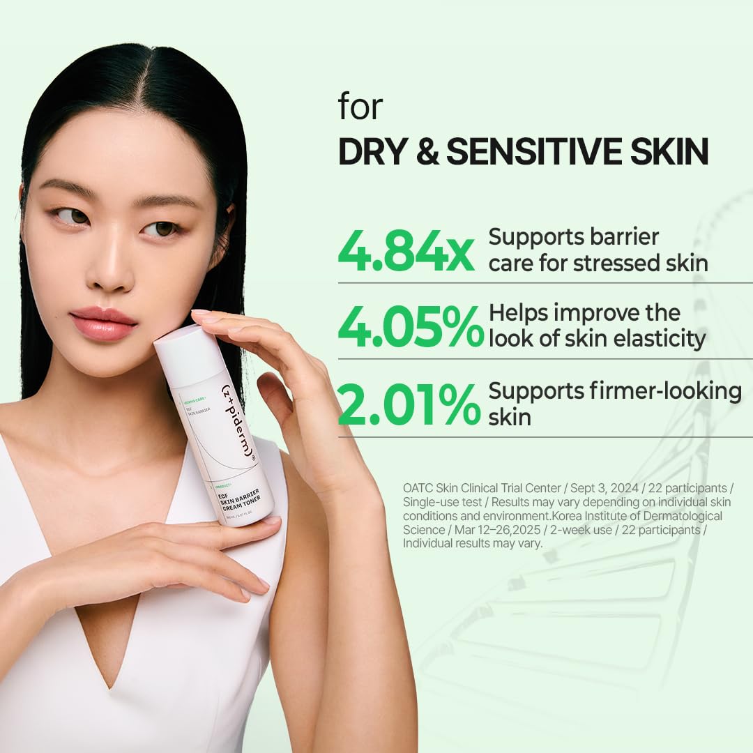 Zipiderm EGF Skin Barrier Cream Toner Korean Milky Toner 5 - Z+piderm Official Imagery - 7