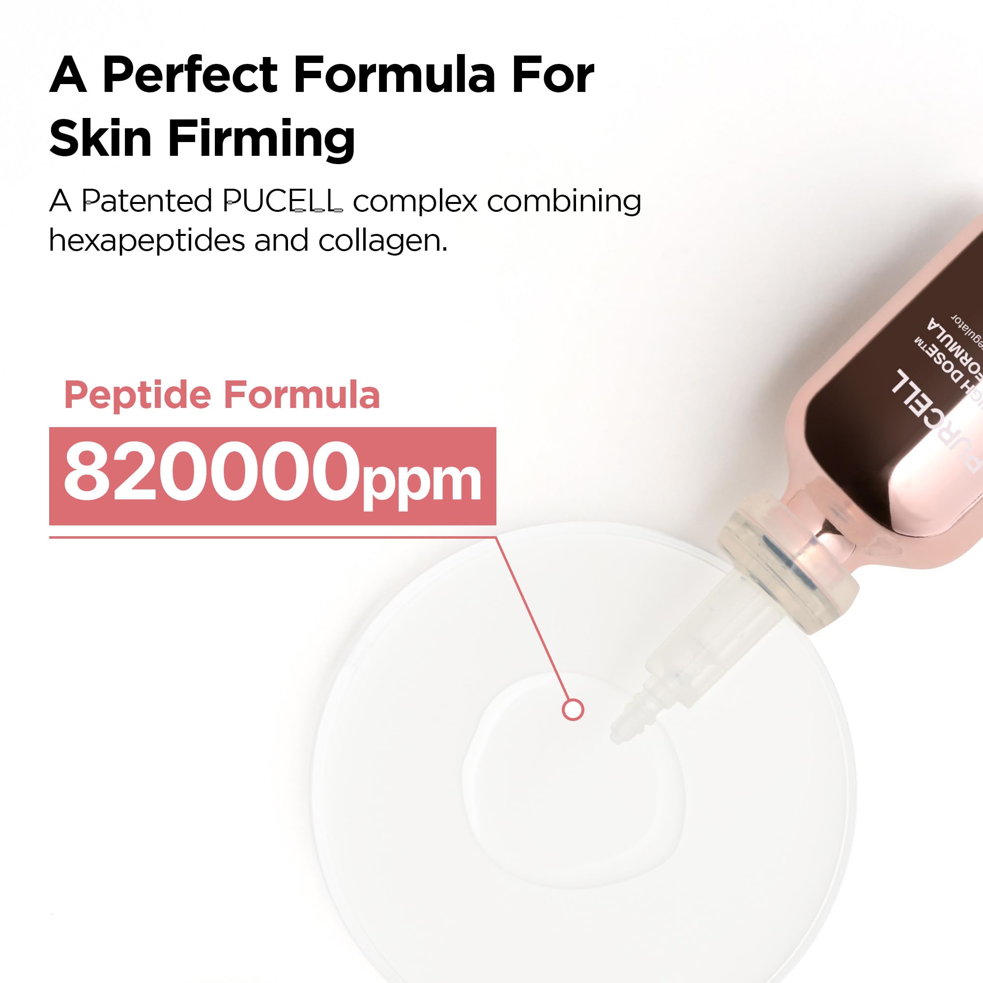 PURCELL 82 High Dose Peptide Essence Serum Anti Aging 1 01 - PURCELL Official Product Imagery - 4