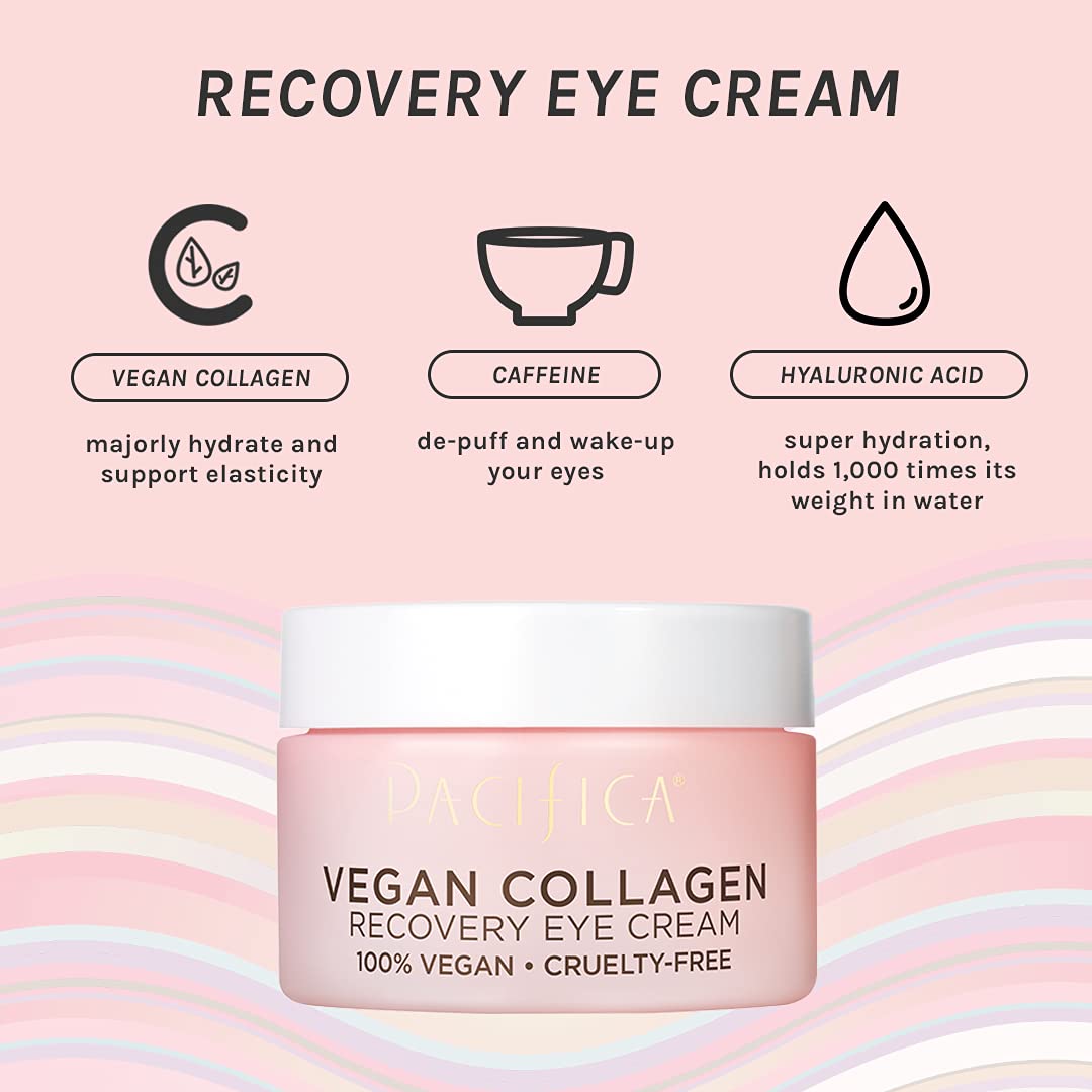 Pacifica Vegan Collagen Overnight Face Eye Cream Set of 2 - Pacifica Official Imagery - 3