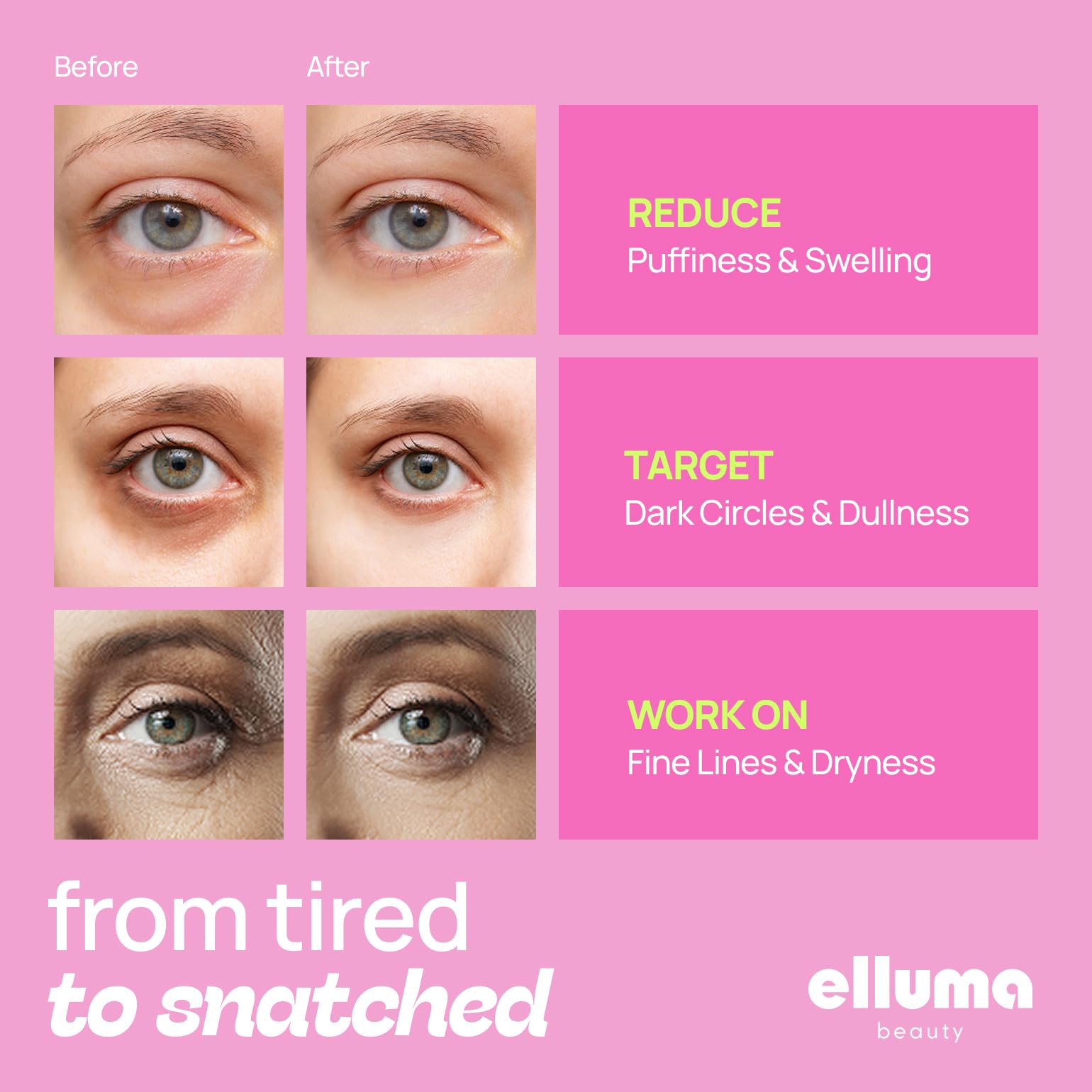 Under Eye Patches - Elluma Beauty