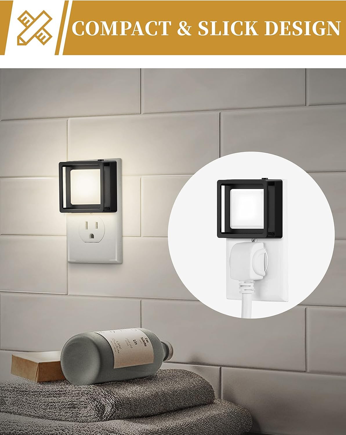 DORESshop Night Light  ,LED Night Light with Dusk to Dawn Sensor - DORESshop Official Product View 6