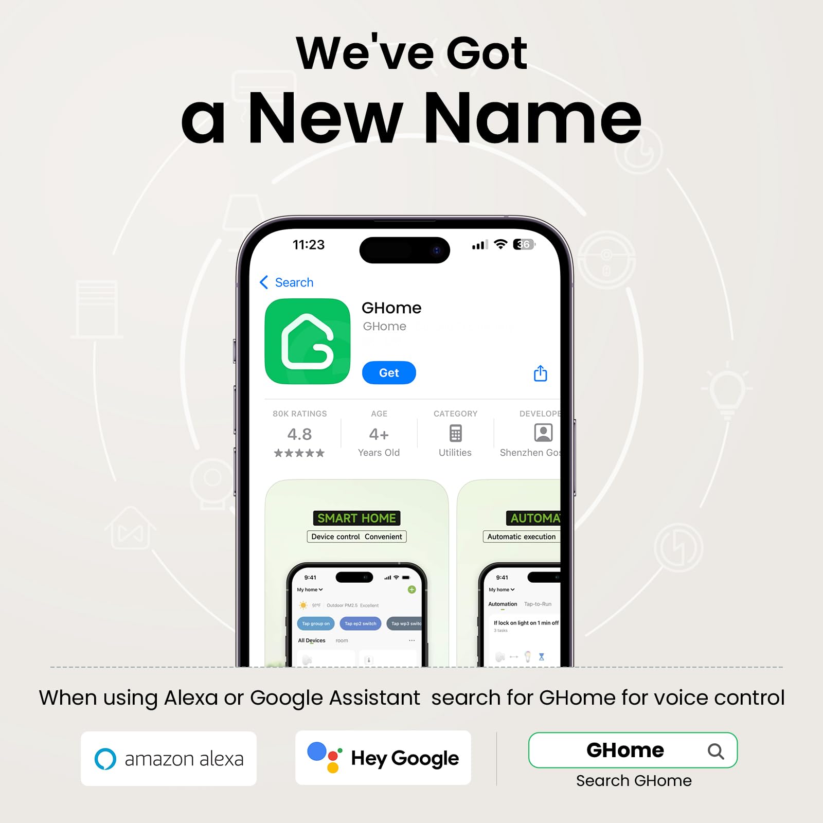 GHome Smart Plug Mini, WiFi Smart Outlet Plug Works with Alexa and Google Home, - GHome Smart Official Product View 10