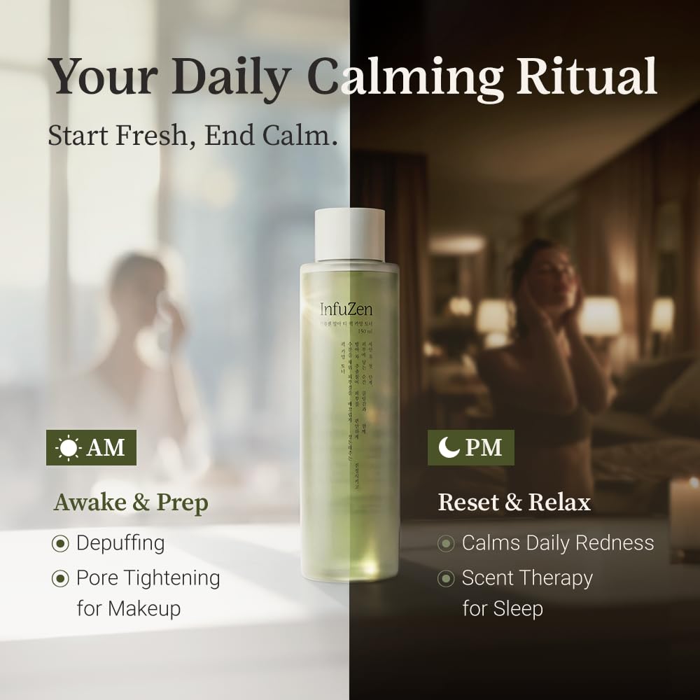 Bang-Ah Tea Cooling Facial Toner – Hydrating &amp; Soothing - INFUZEN