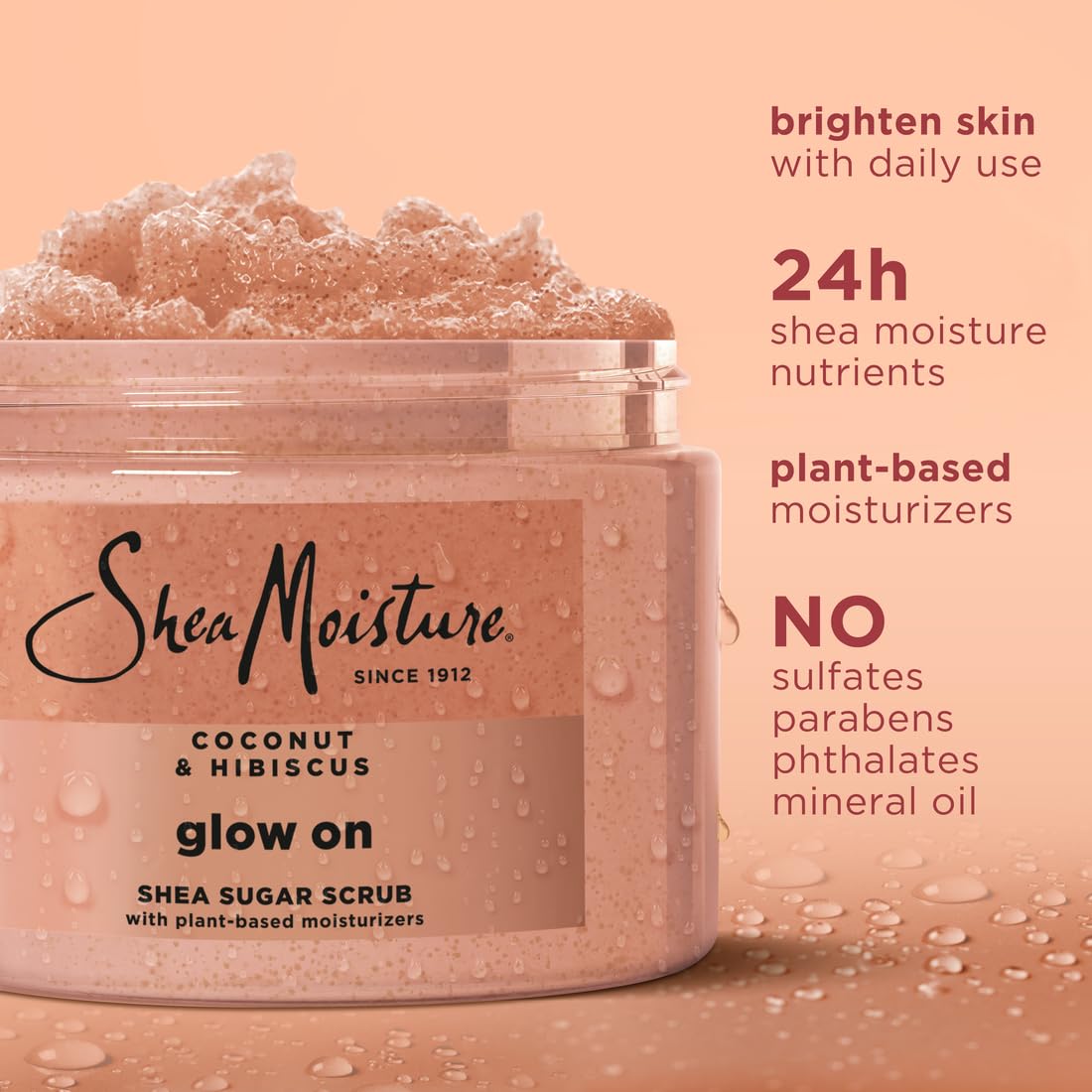 Elefair Tech SheaMoisture Shea Sugar Body Scrub Coconut Hibiscus - Elefair Tech Official Product View 4