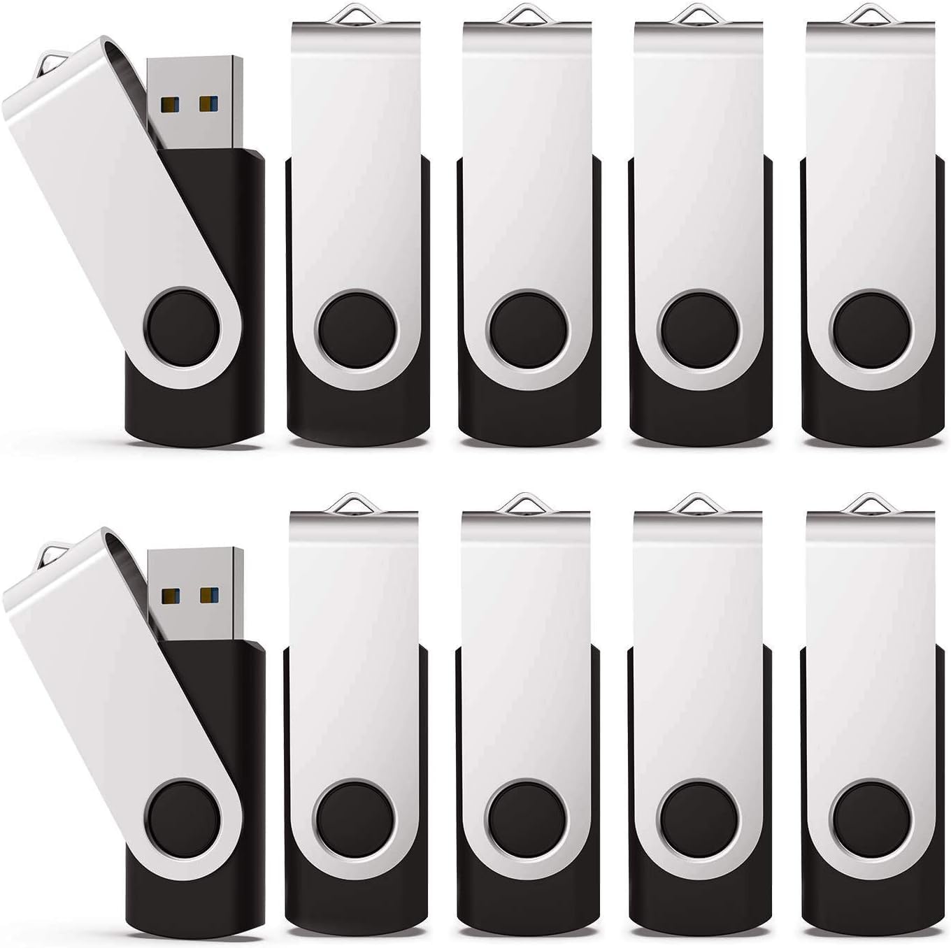 KEXIN 100 Pack 4GB Flash Drives - USB Thumb Drive, 4GB Memory Sti - KEXIN Official Product View 10