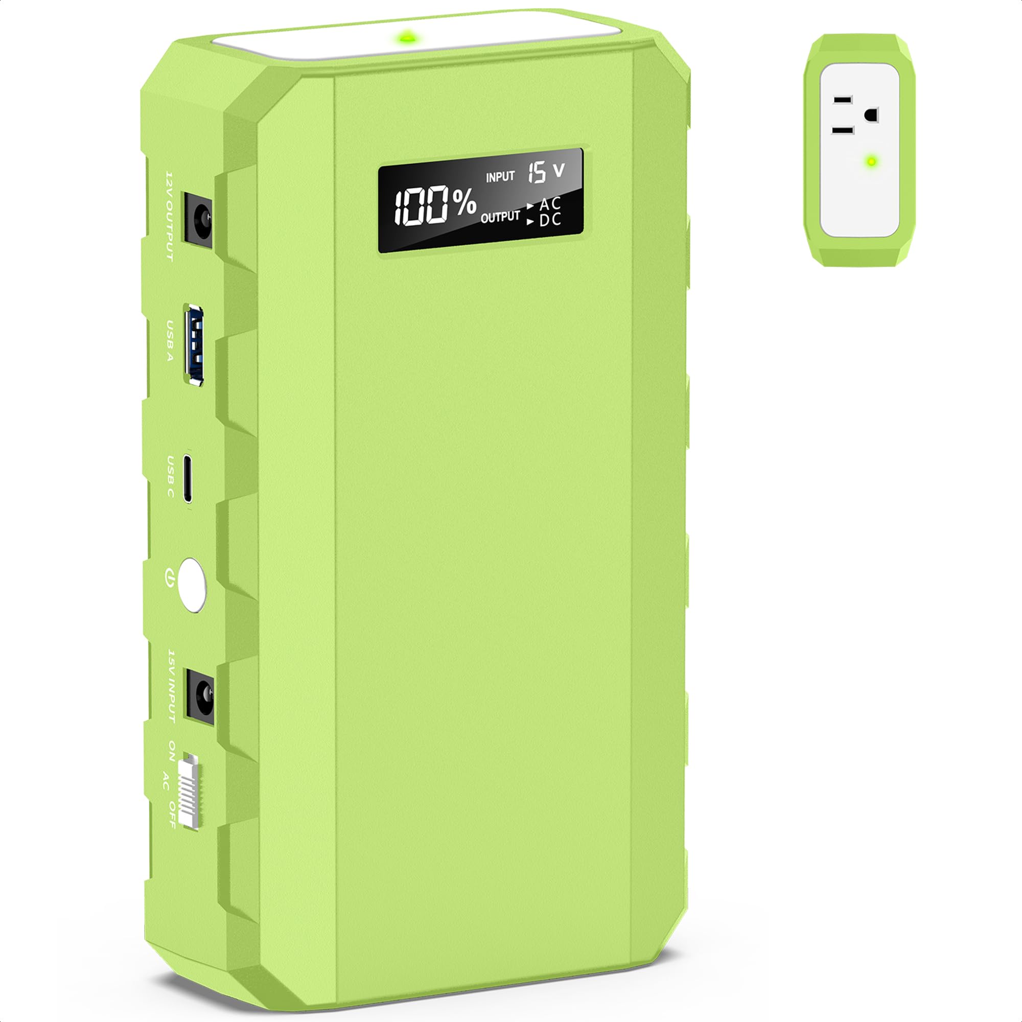 Apowking Portable Power Bank with AC Outlet, 65W Portable Laptop - Apowking Official Product View 1