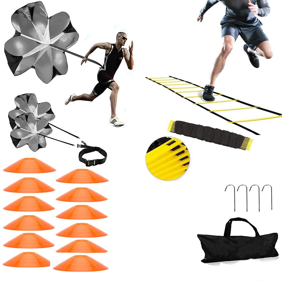 Agility Ladder Speed Ladder Speed Training Equipment Set - XINXIANG Official Imagery - 2