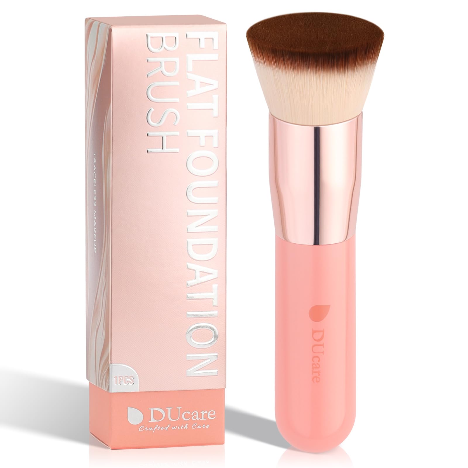 DUcare Foundation Brush for Liquid Makeup,Flat Top Kabuki Foundation B - View 2